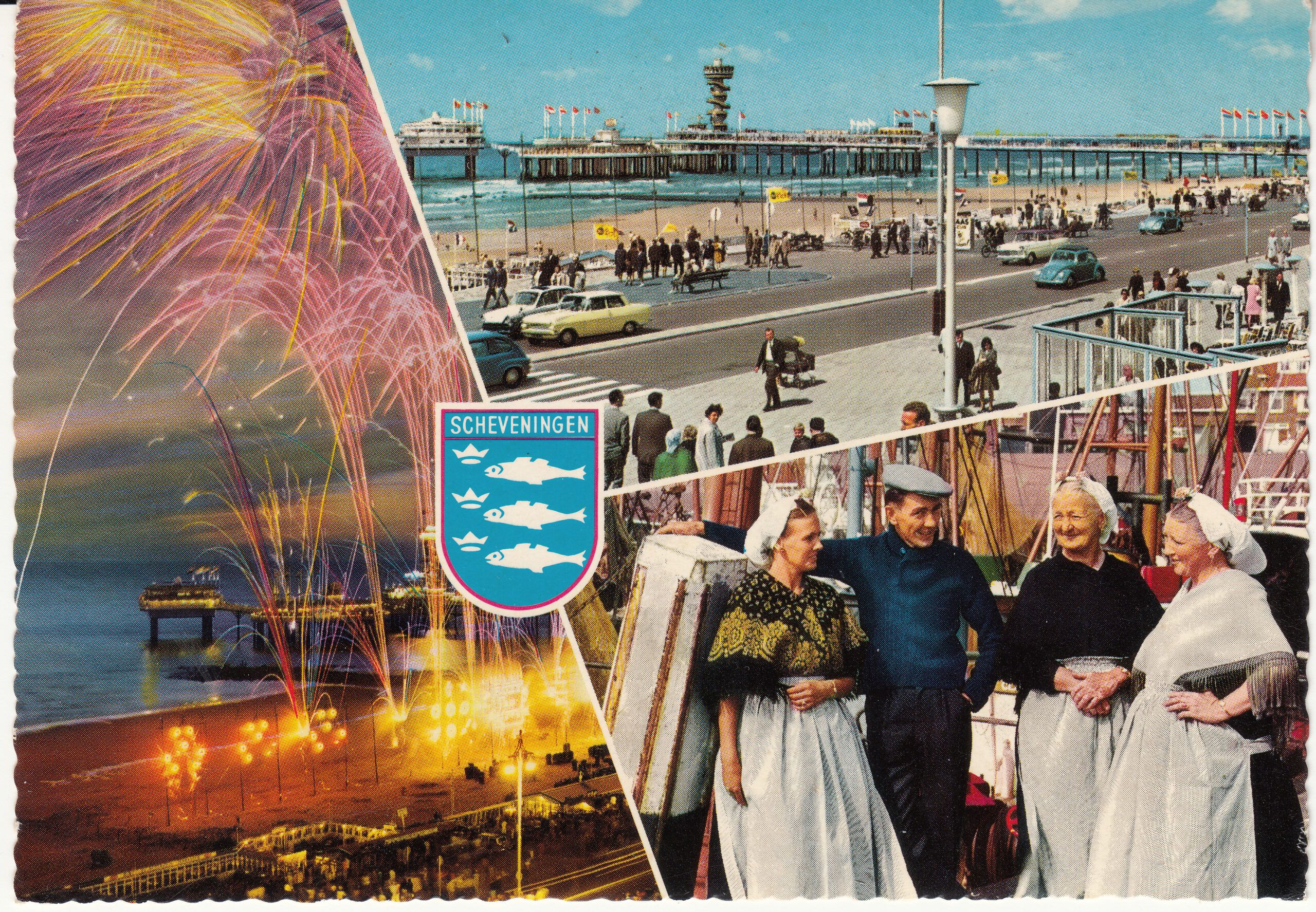 0.967- 38 Krüger Postcard Netherlands-Holland Scheveningen