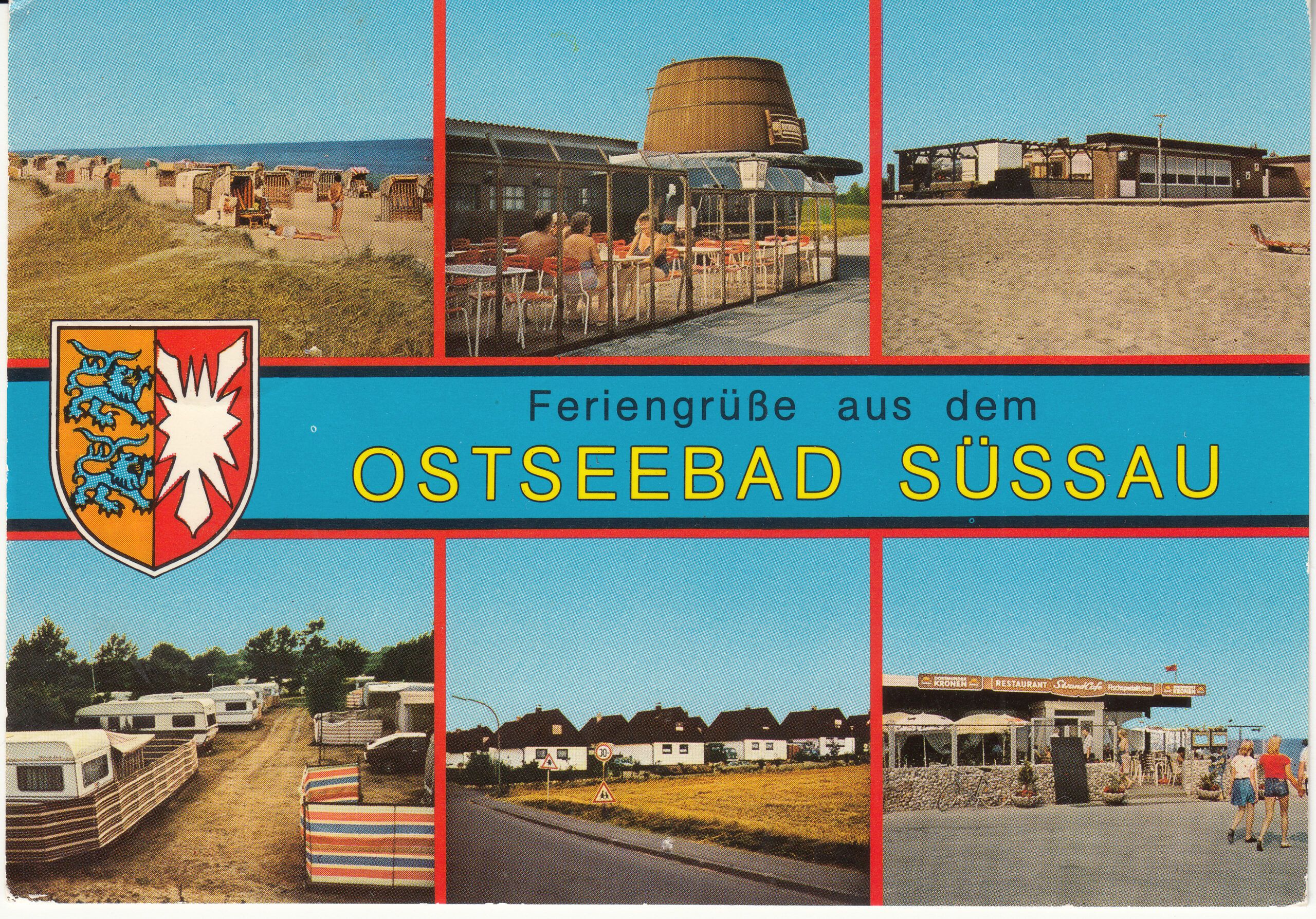 1.266G-101.31 Krüger Postcard Germany Ostseebad Süssau