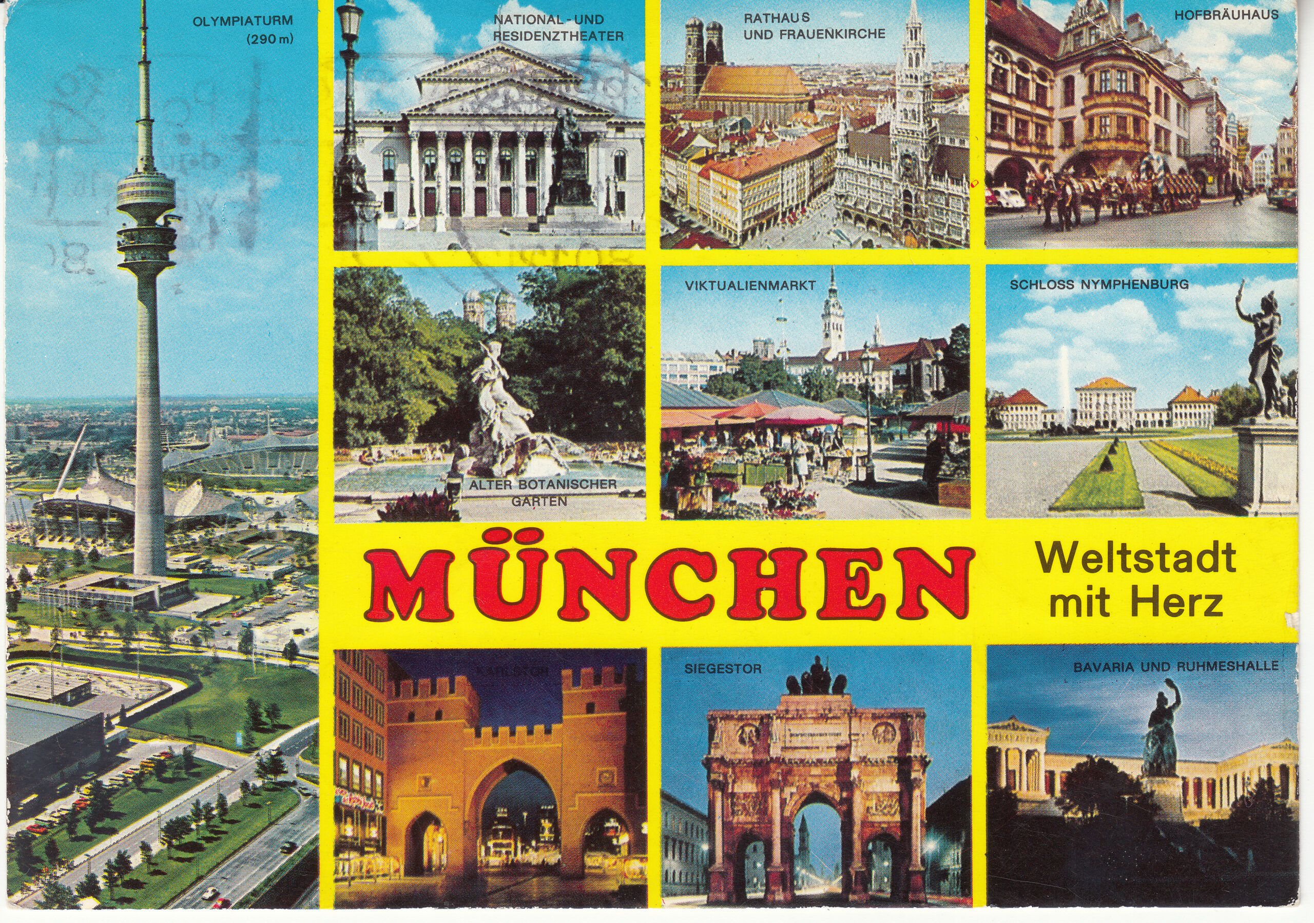 0.924-524.31 Kruger Postcard Germany München