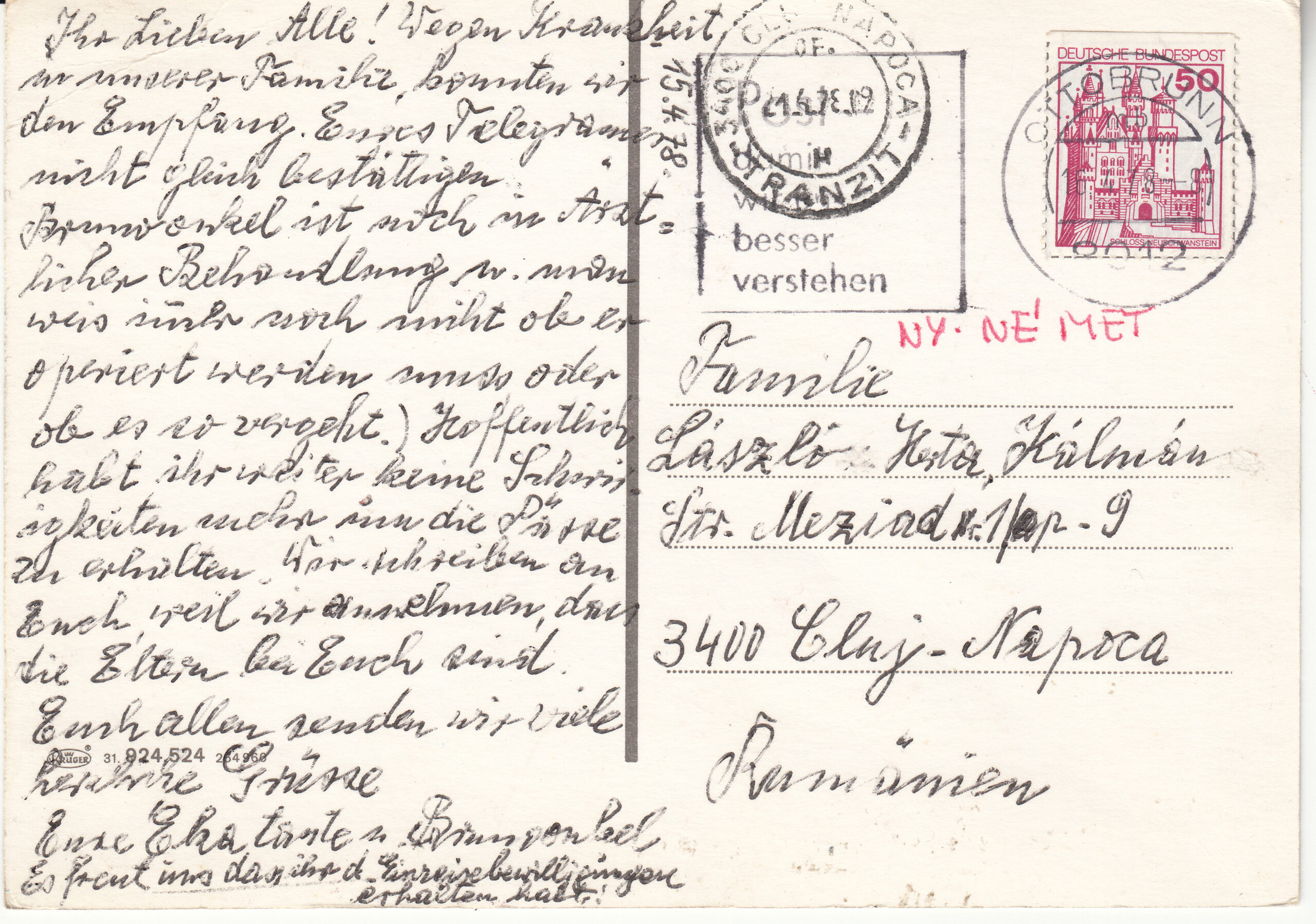 0.924-524.31 Kruger Postcard Germany München_0001