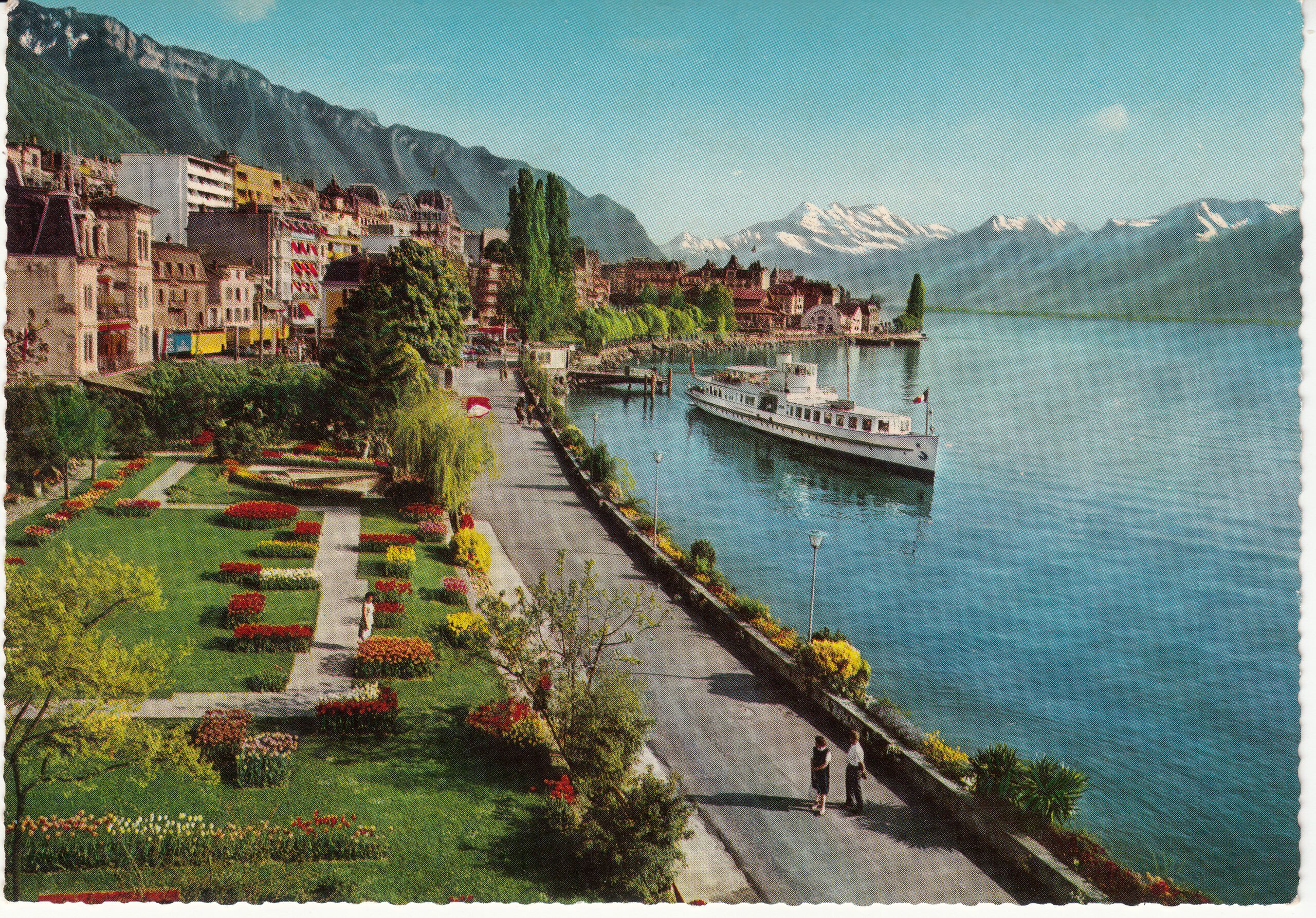 0.958- 18 Kruger Postcard Switzerland Montreux