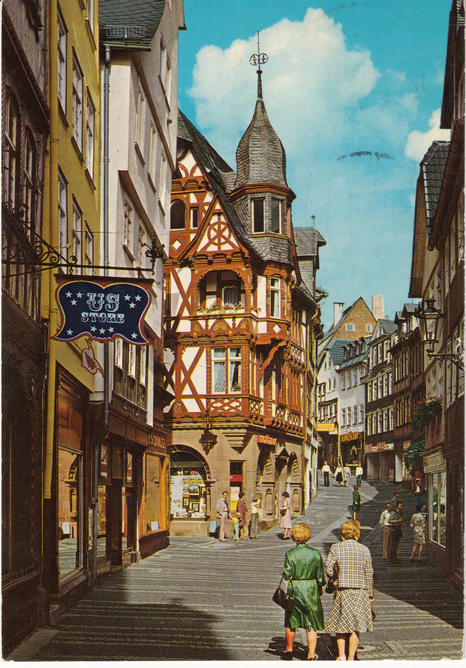 1.668- 13.31 Krüger Postcard Germany Marburg