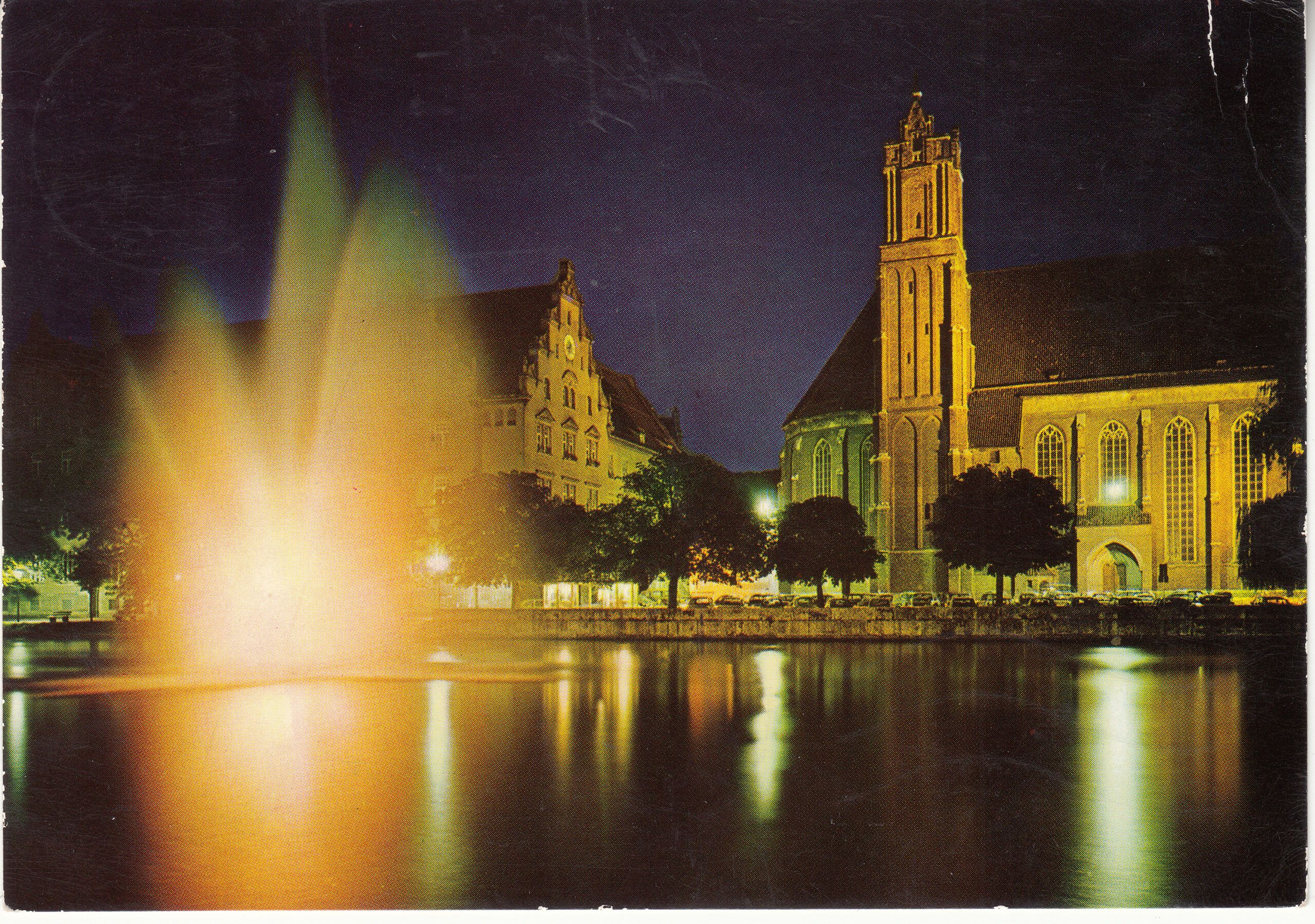 1.126- 7.31 Krüger Postcard Germany Landshut