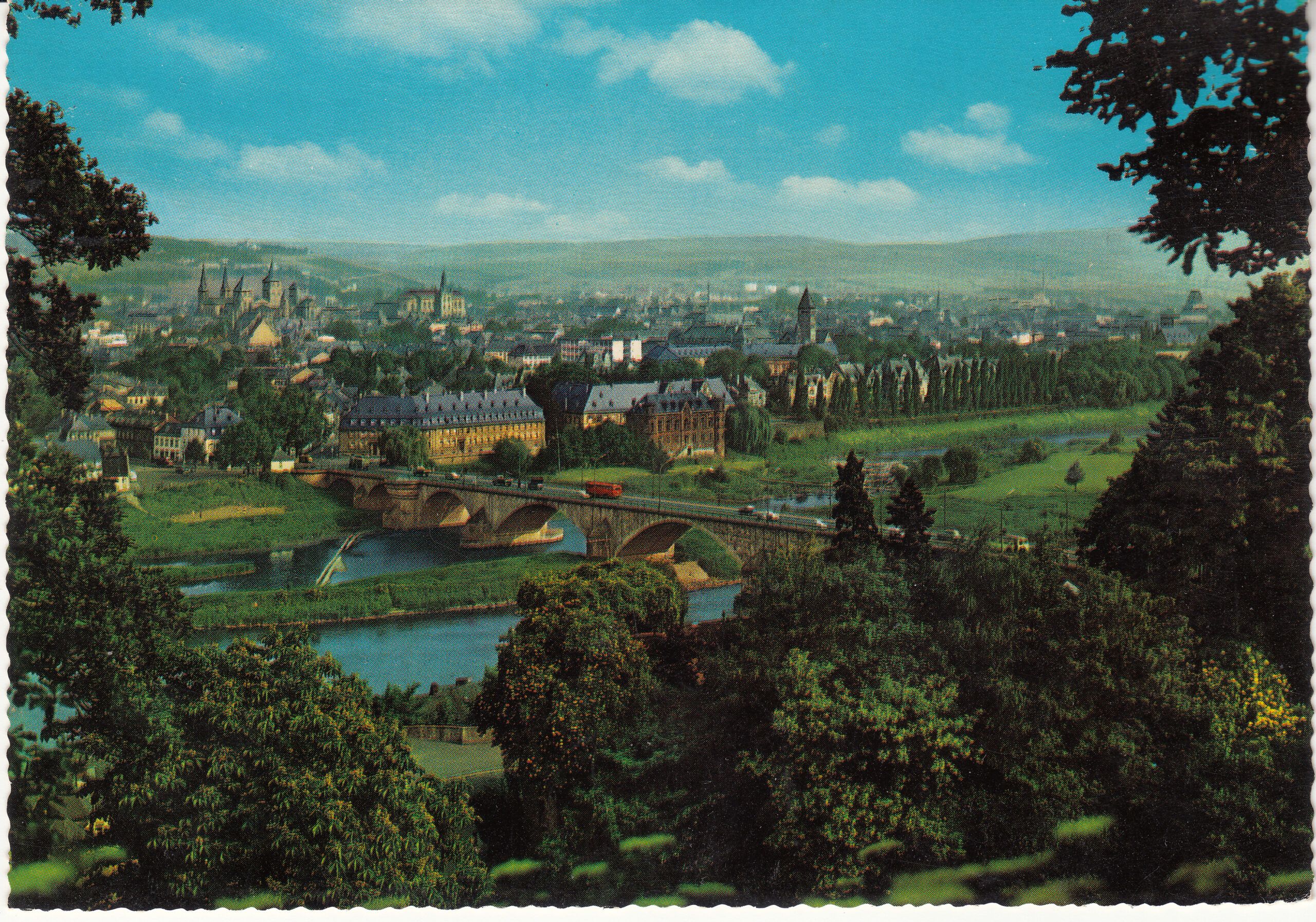 0.705- 4 Krüger Postcard Germany Trier