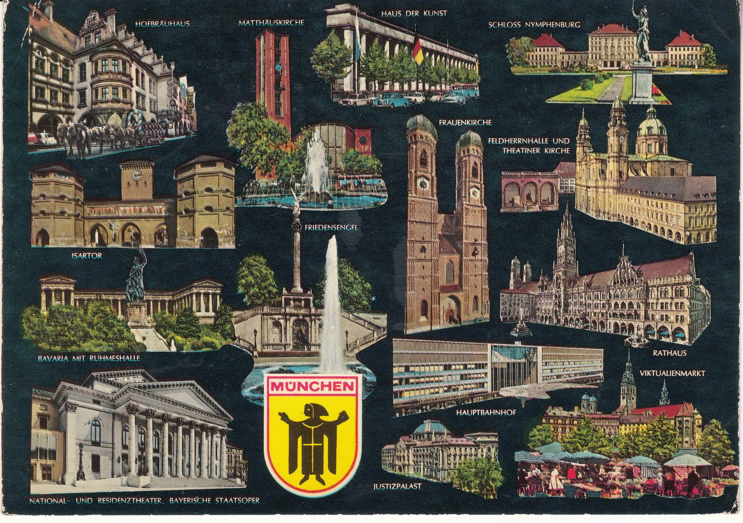 0.924-123.31 Krüger Postcard Germany München