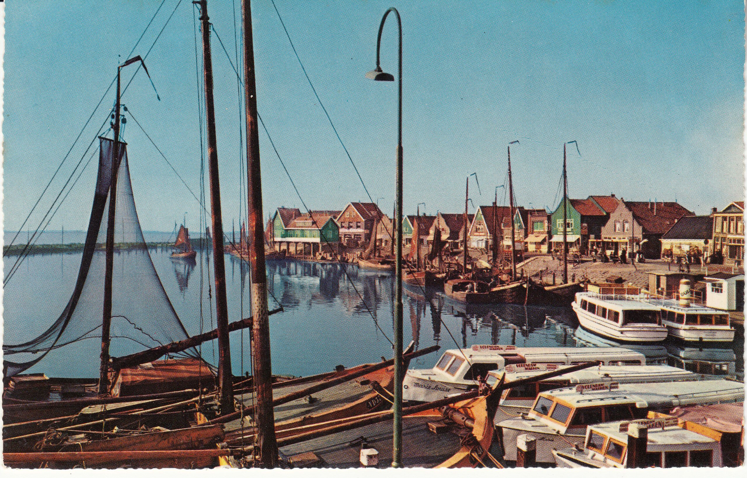 0.968- 7 Krüger Postcard Netherlands-Holland Volendam