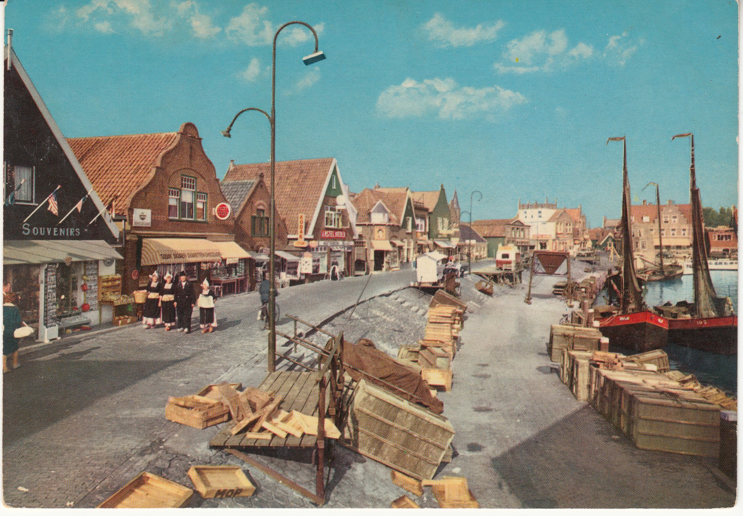 0.968- 9 Krüger Postcard Netherlands-Holland Volendam