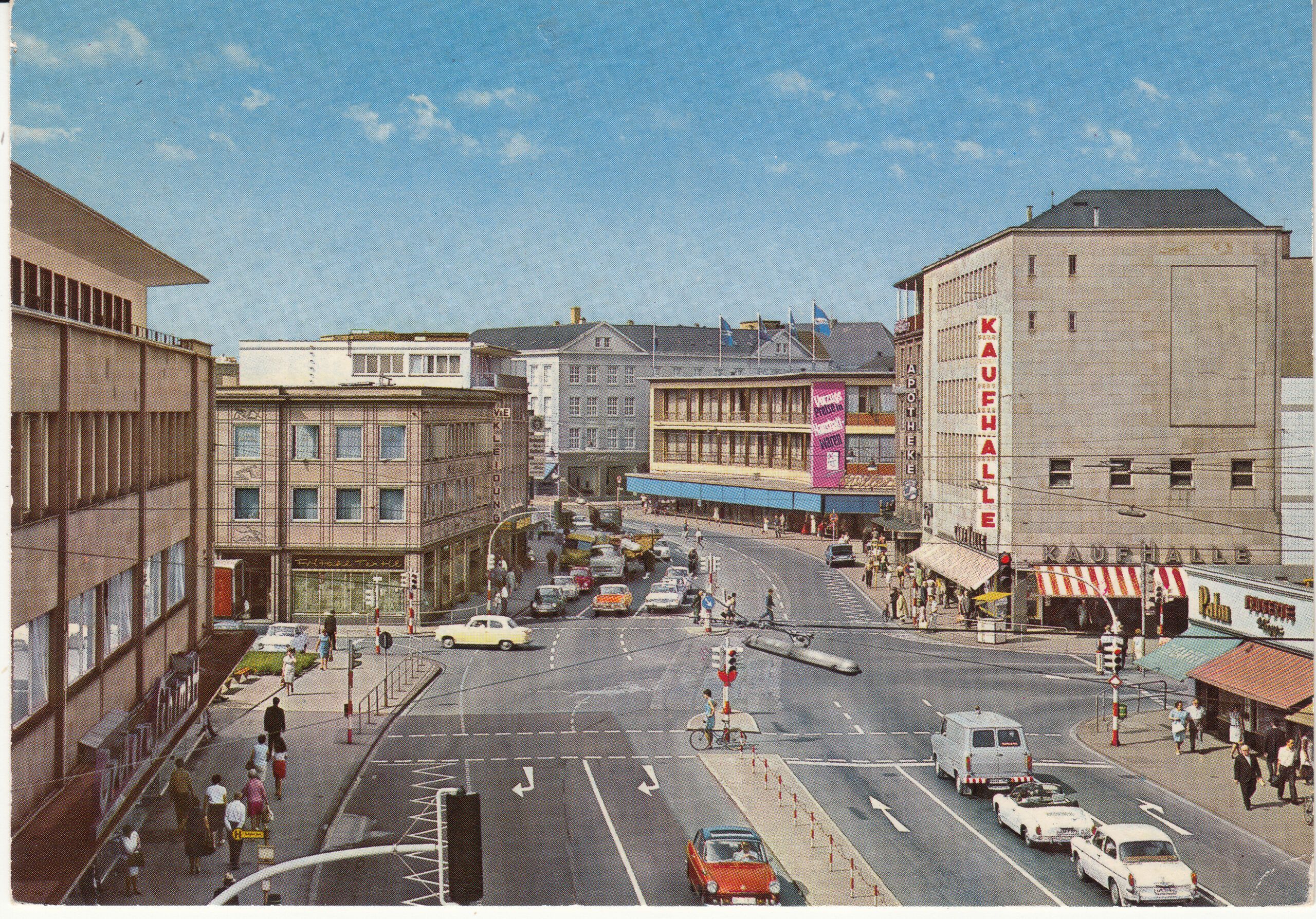 1.512- 6 Krüger Postcard Germany Hamm