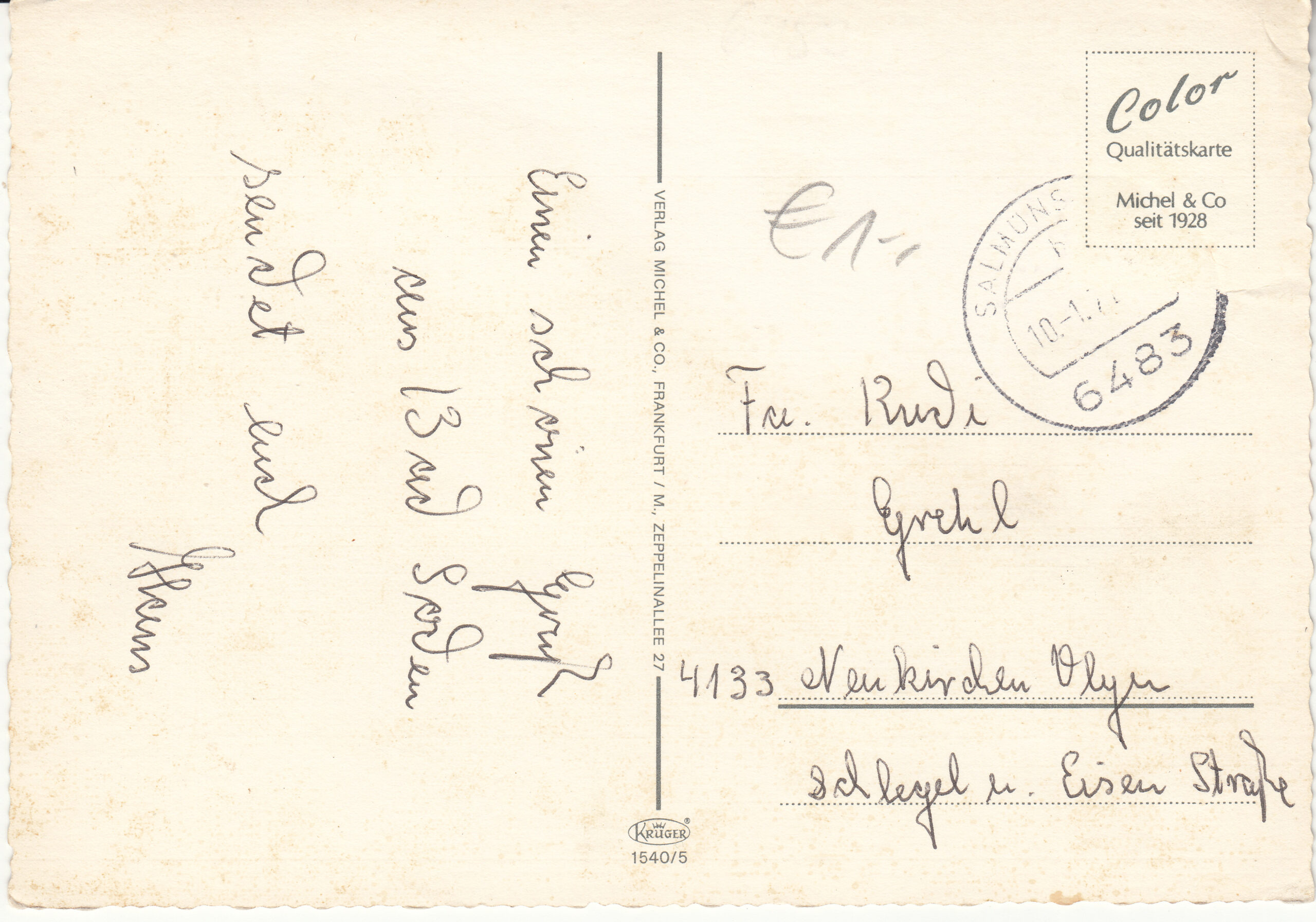 1.540- 5 Krüger Postcard Germany Bad Soden_0001