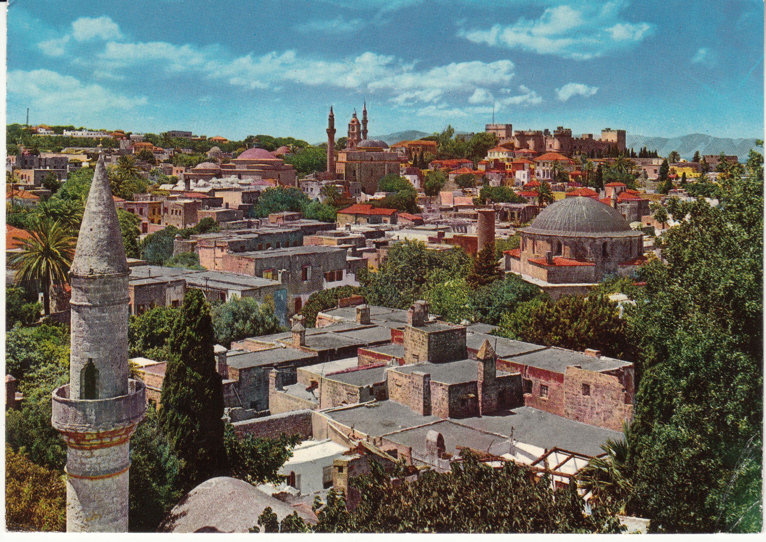 0.787- 33 Krüger Postcard Greece Rhodes