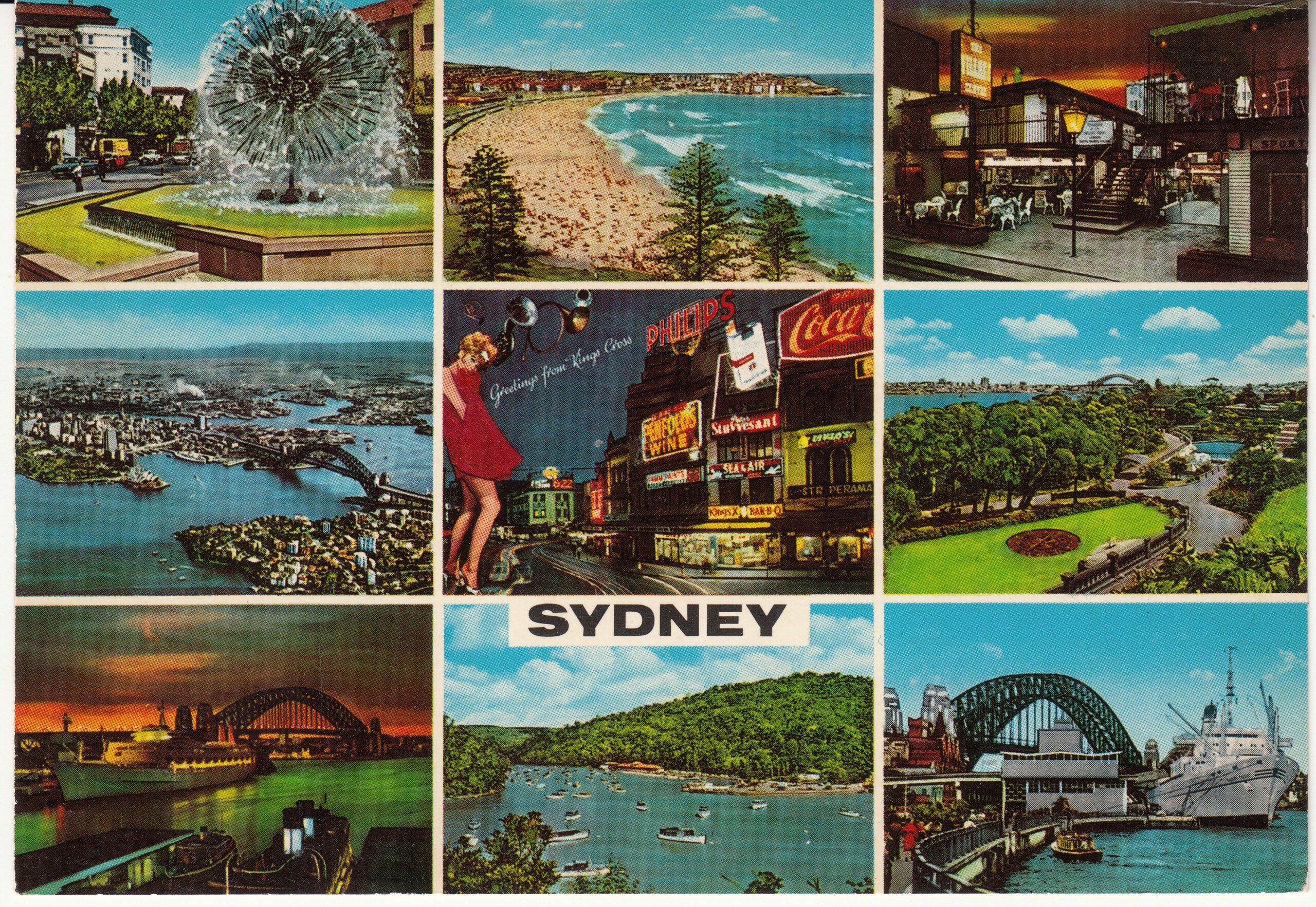 0.797- 1 Krüger Postcard Australia Sydeny
