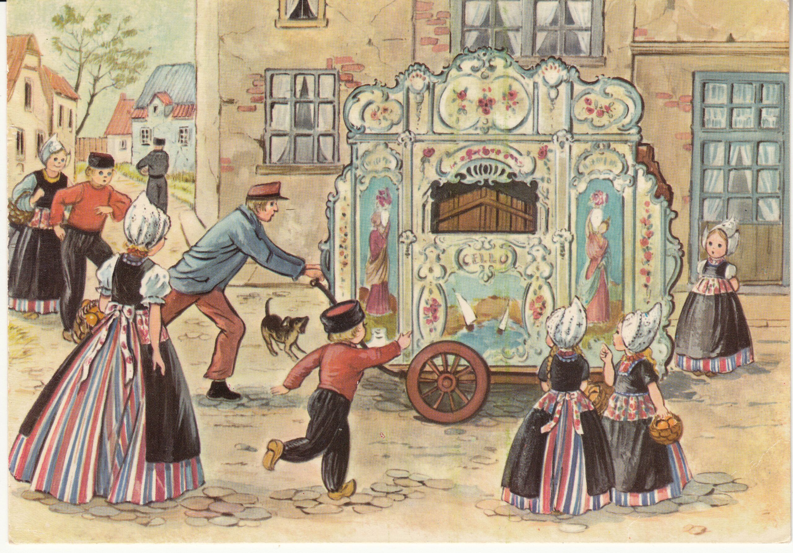 0.943- 1 2 Krüger Postcard Netherlands-Holland