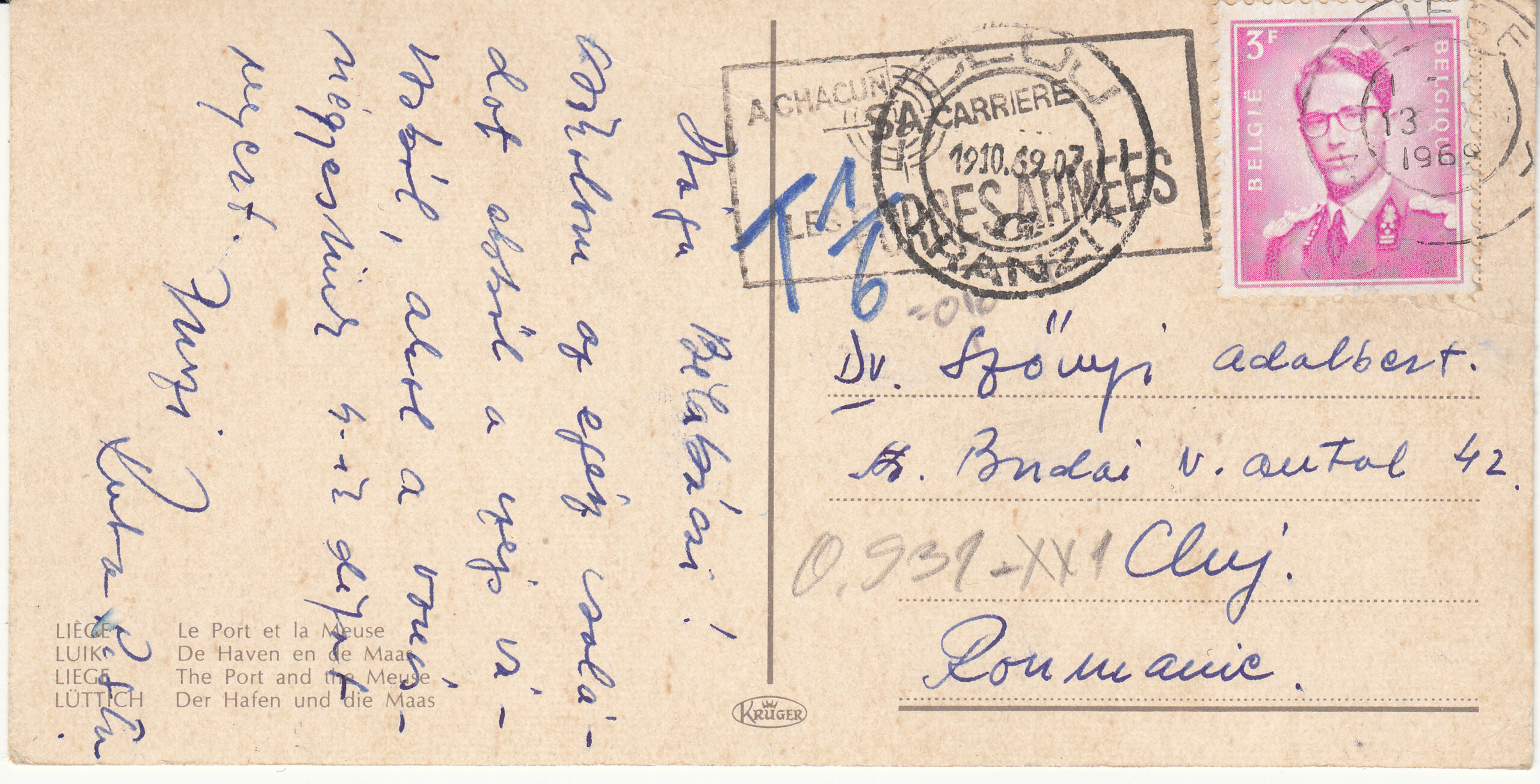 0.931-xx1 Krüger Postcard Belgium Liege_0001