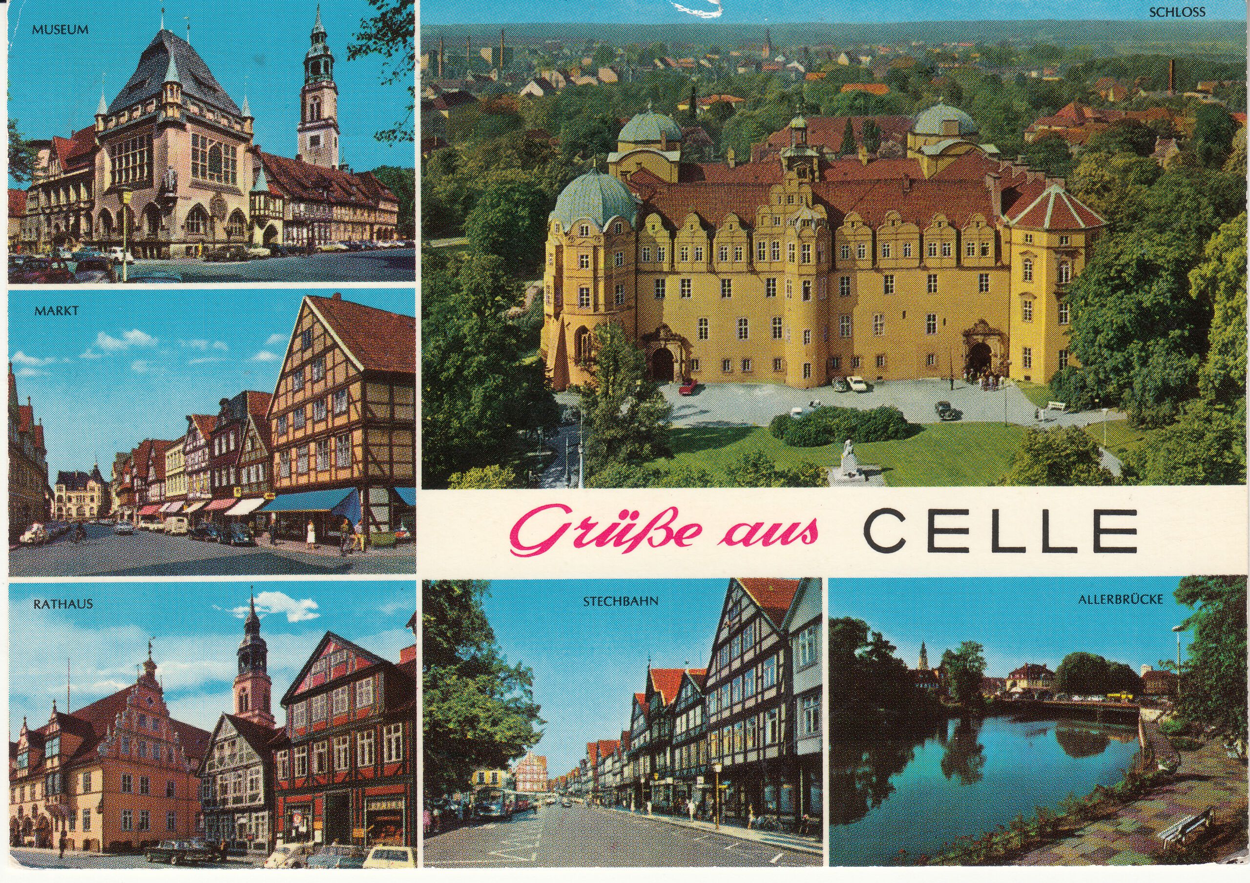 1.086- 12 Krüger Postcard Germany Celle