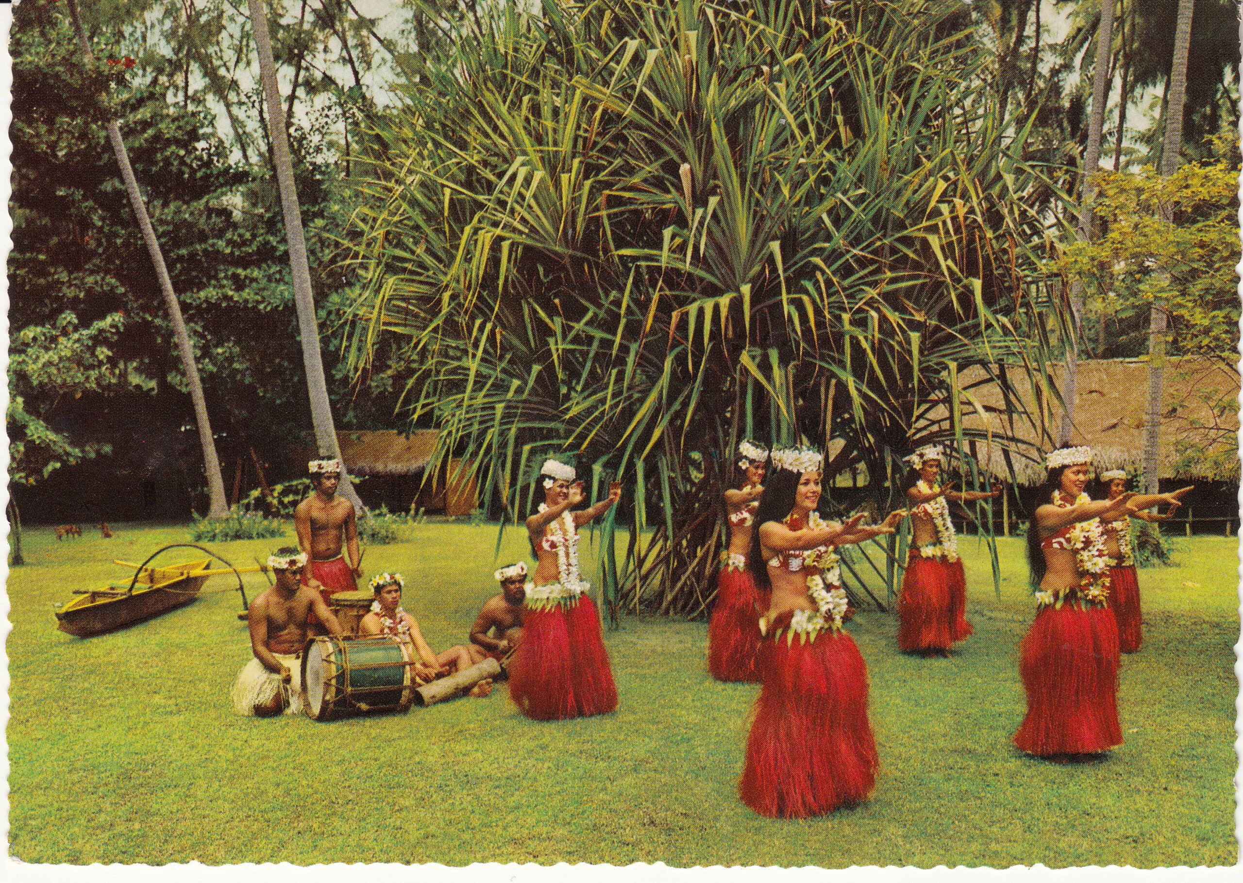 1.469-16 Krüger Postcardt Tahiti