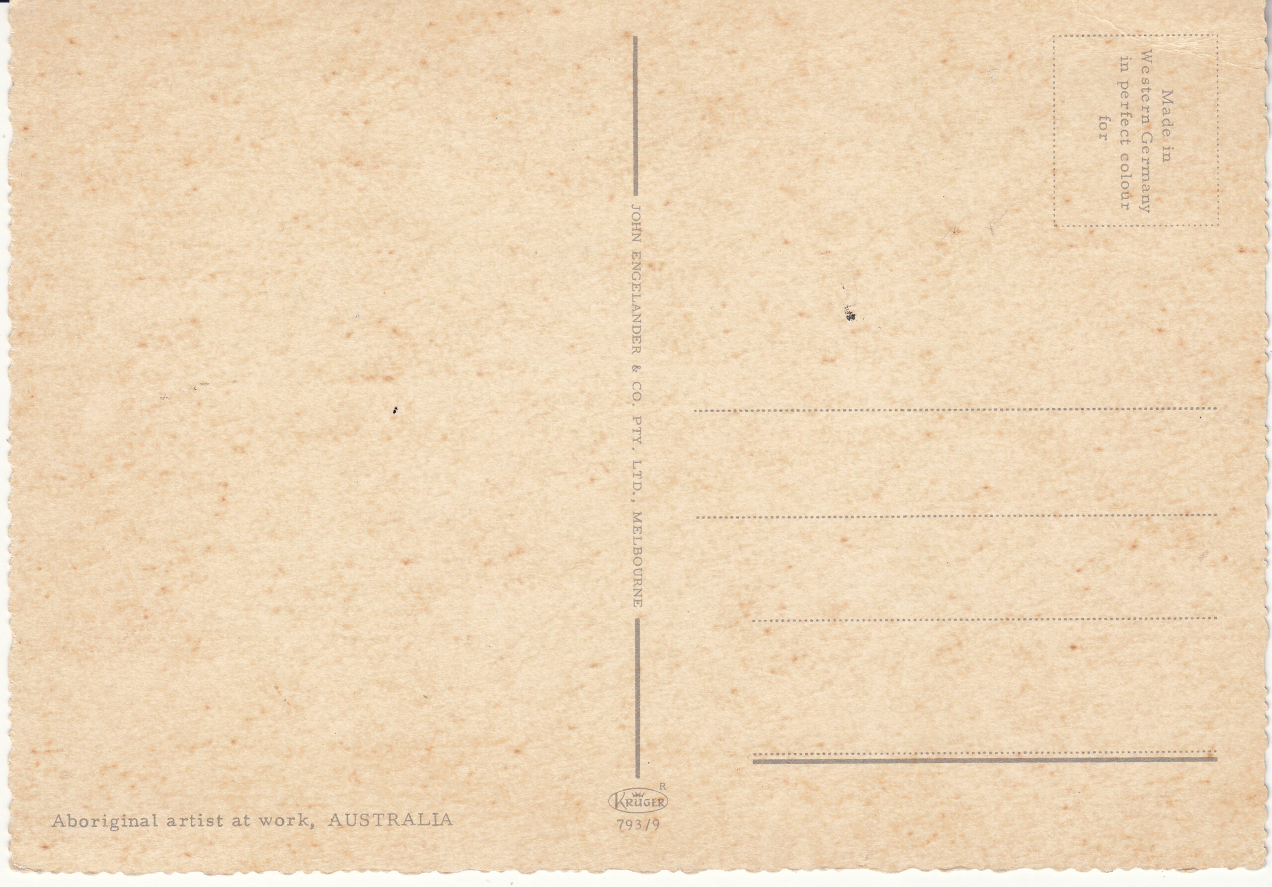 0.793- 9 Krüger Postcard Australia_0001