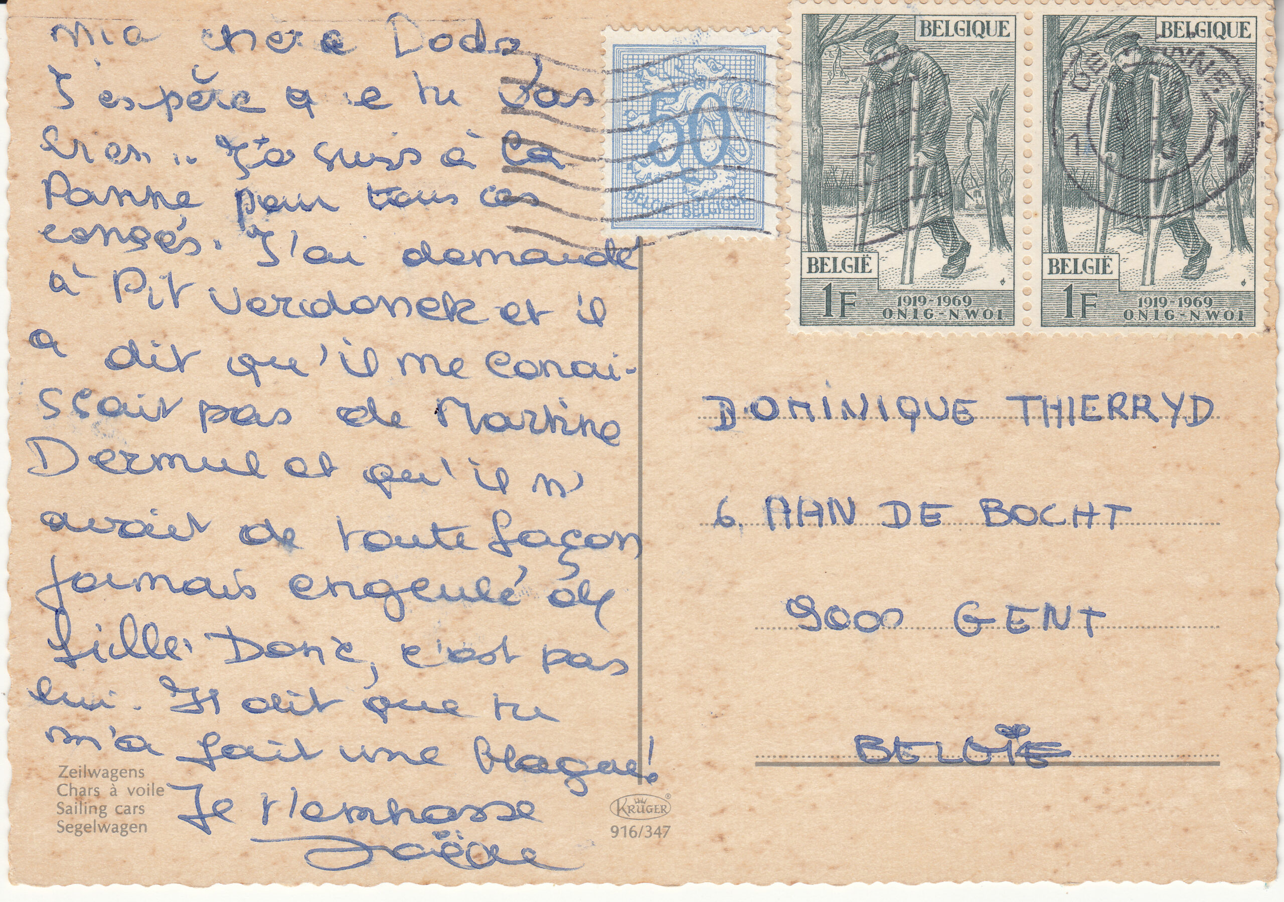 0.916-347 Krüger Postcard Belgium_0001
