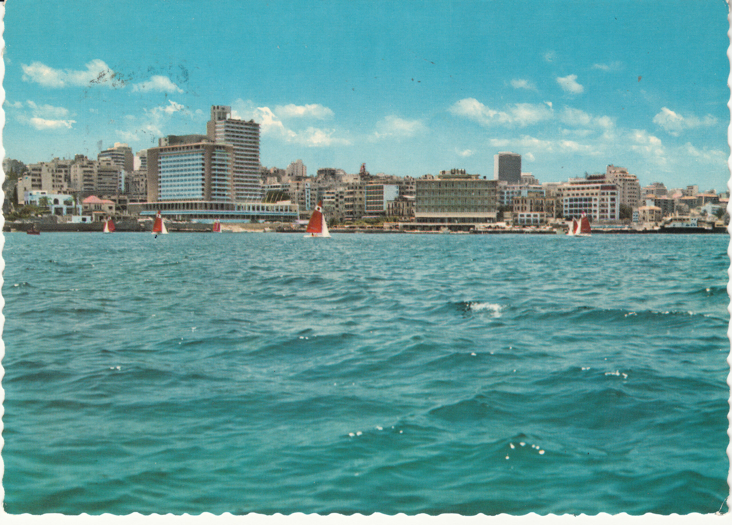0.987-245 Krüger Postcard Lebanon Beirut