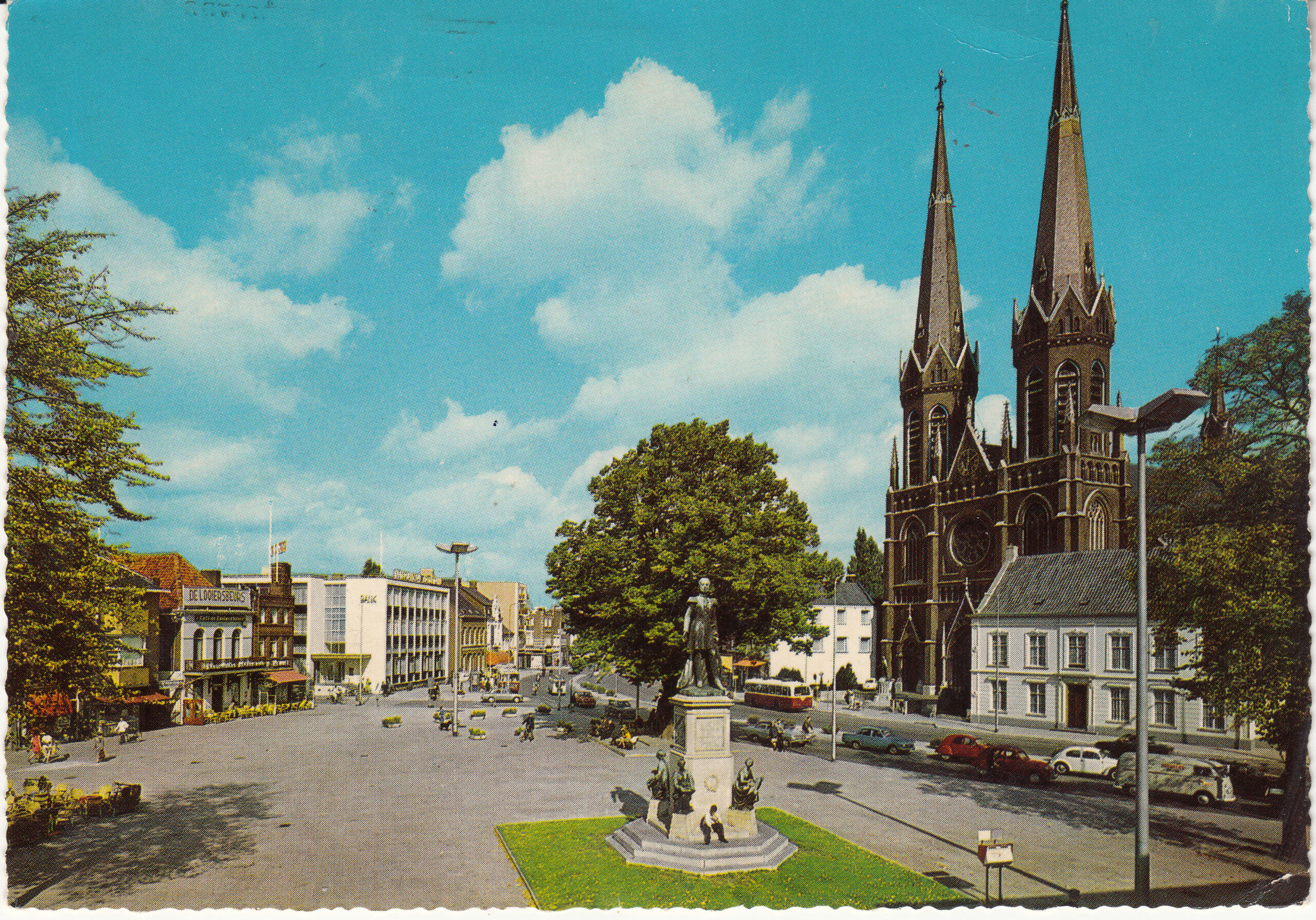 1.489- 1 Krüger Postcard Netherlands-Holland Tilburg