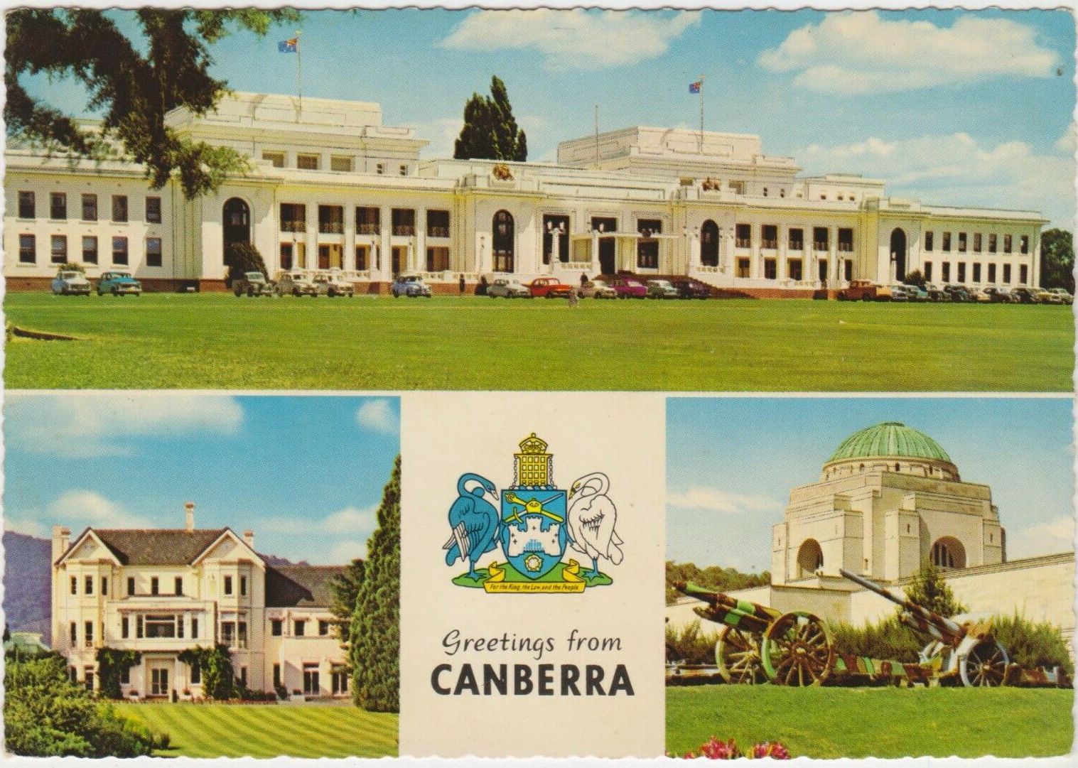 0.795- 15 Krüger Postcard Australia Camberra