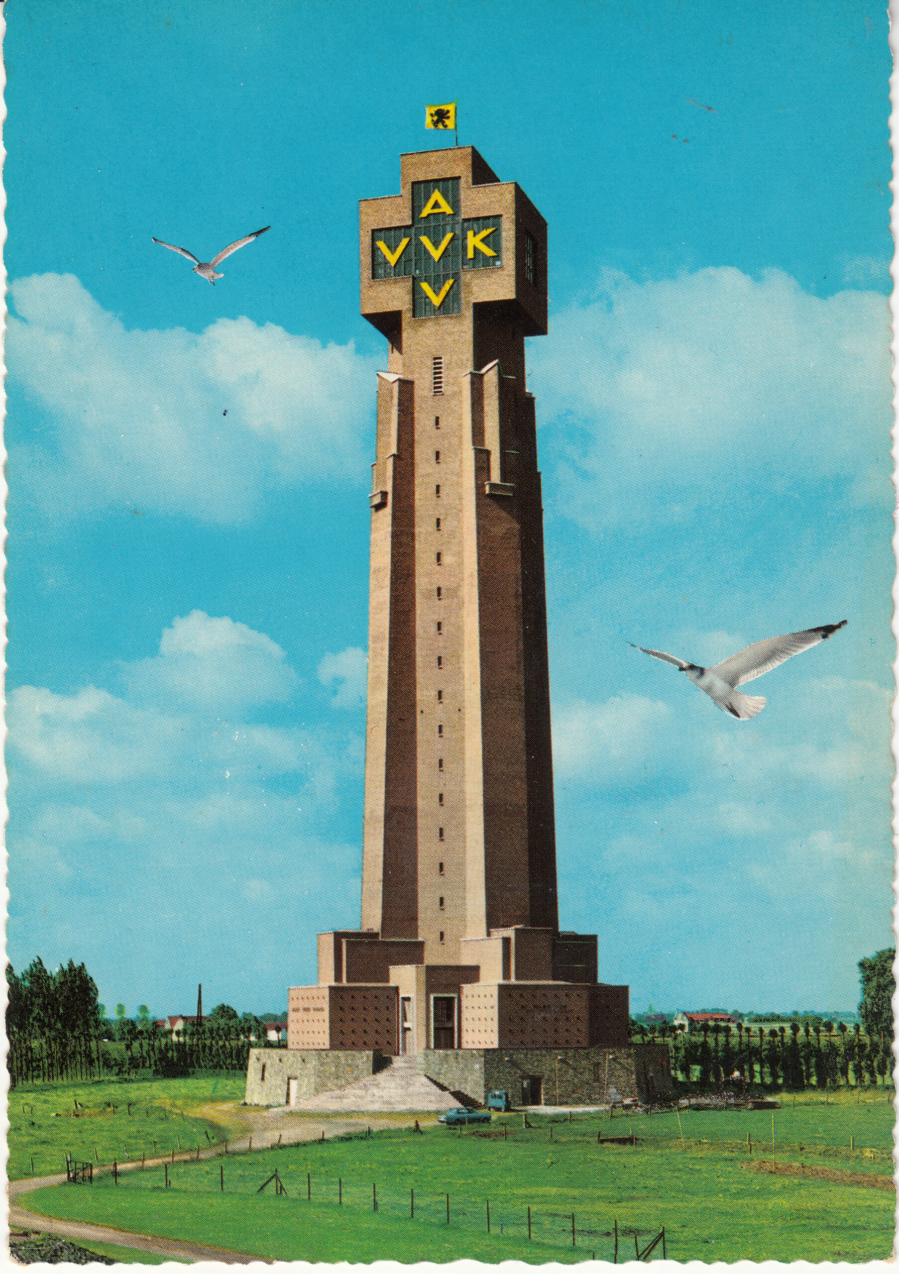 1.211- 1 Krüger Postcard Belgium Diksmuide