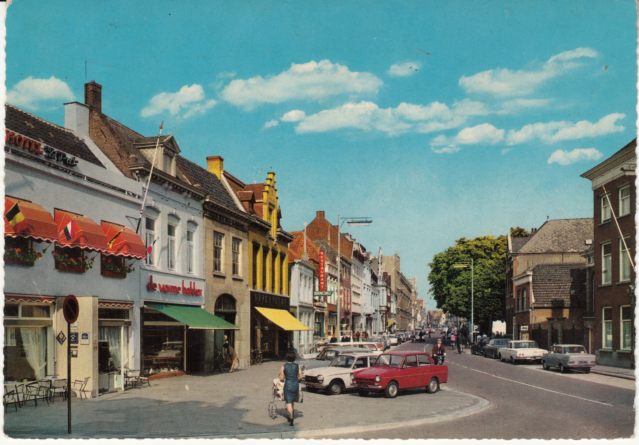 1.384- 1 Krüger Postcard Netherlands-Holland Roosendaal