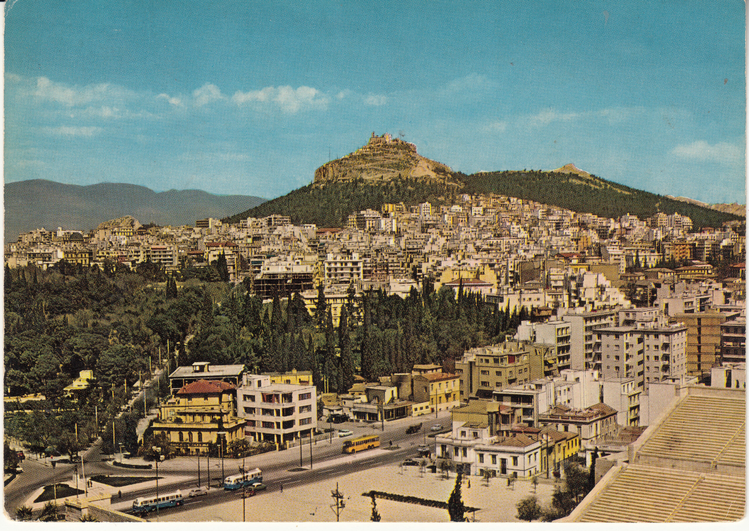 0.985- 11 Krüger Postcard Greece Athens