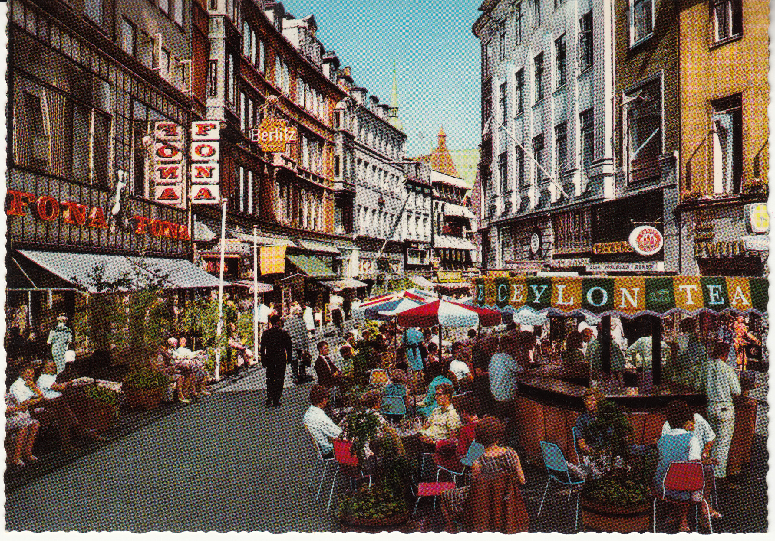 0.989- 55 Krüger Postcard Denmark Copenhagen