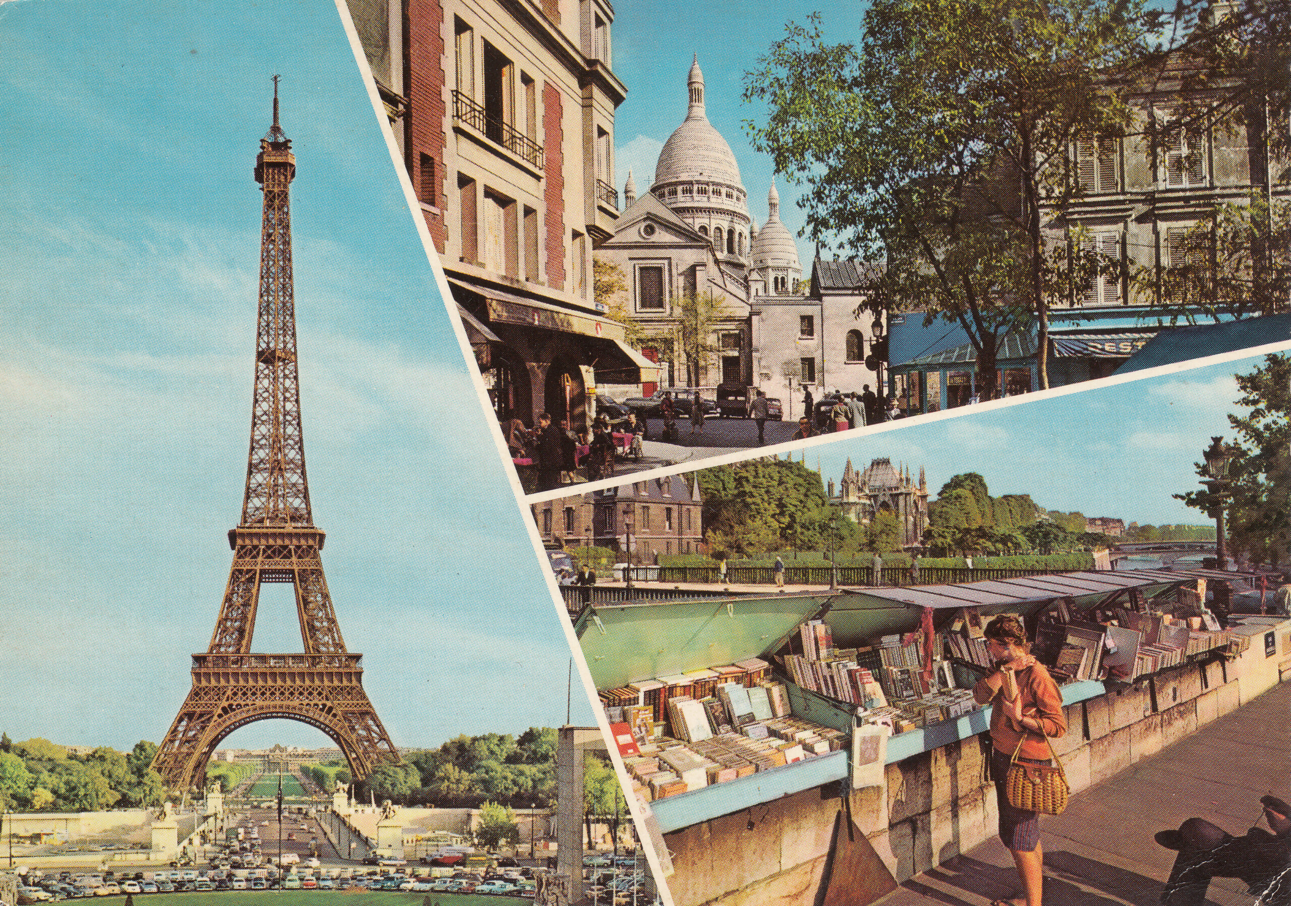 0.957- 28 Krüger Postcard France Paris