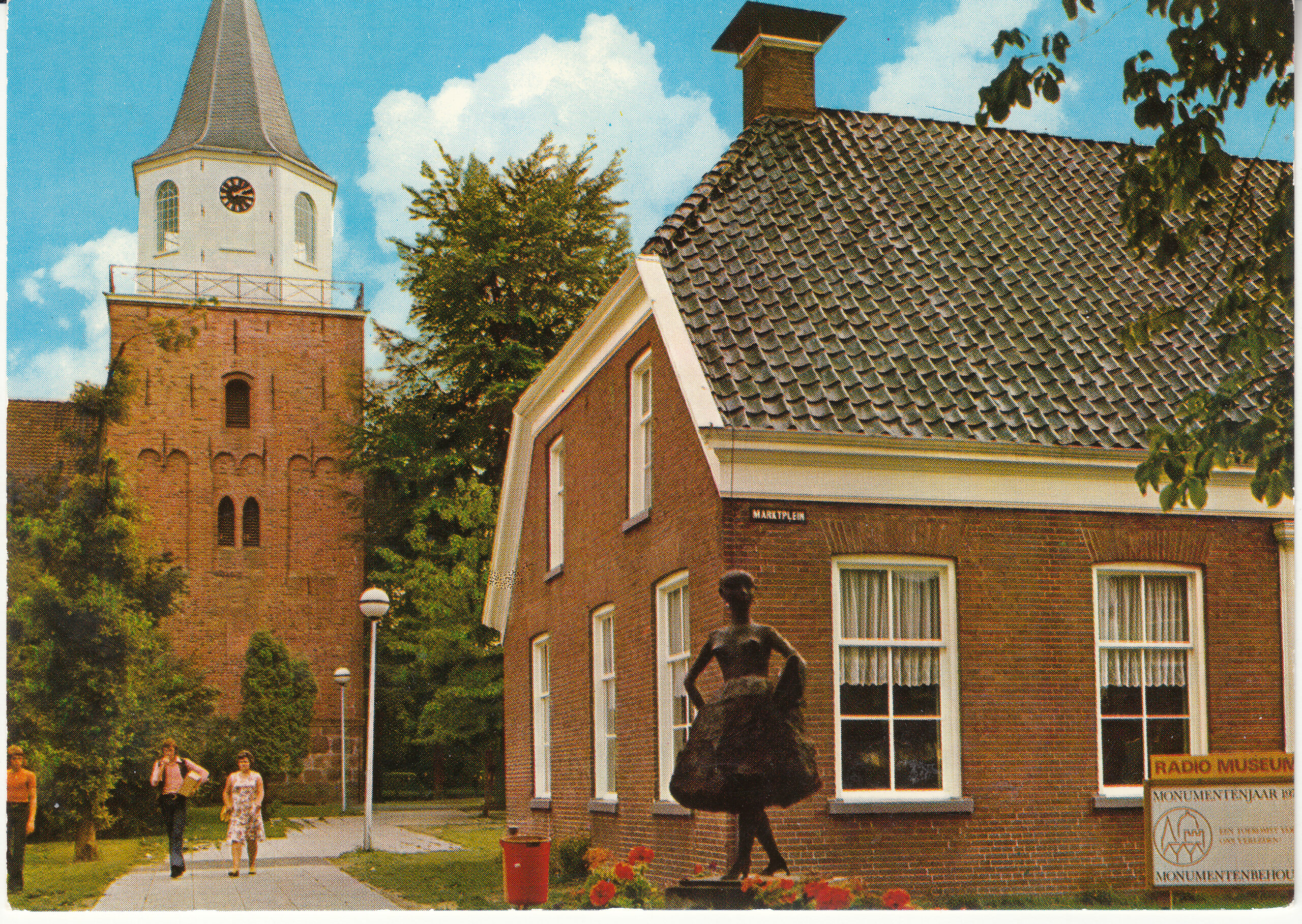 1.021H- 4.51 Krüger Postcard Netherlands-Holland Emmen