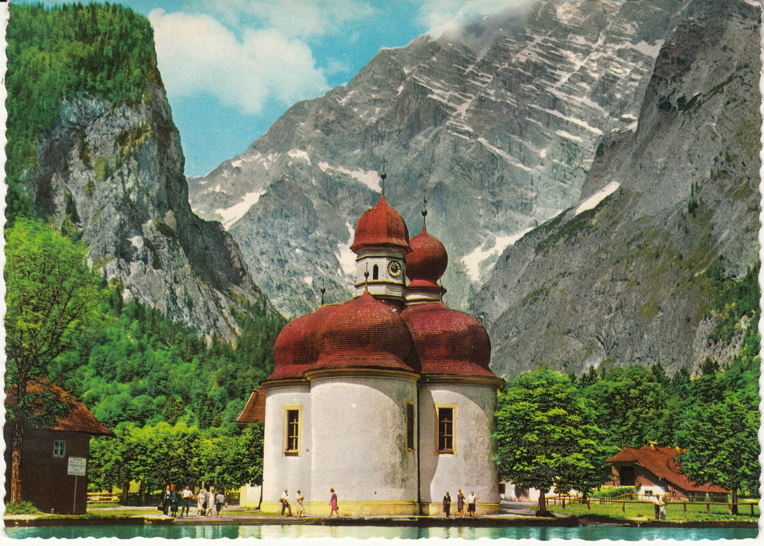 1.172- 26 Krüger Postcard Germany Konigssee