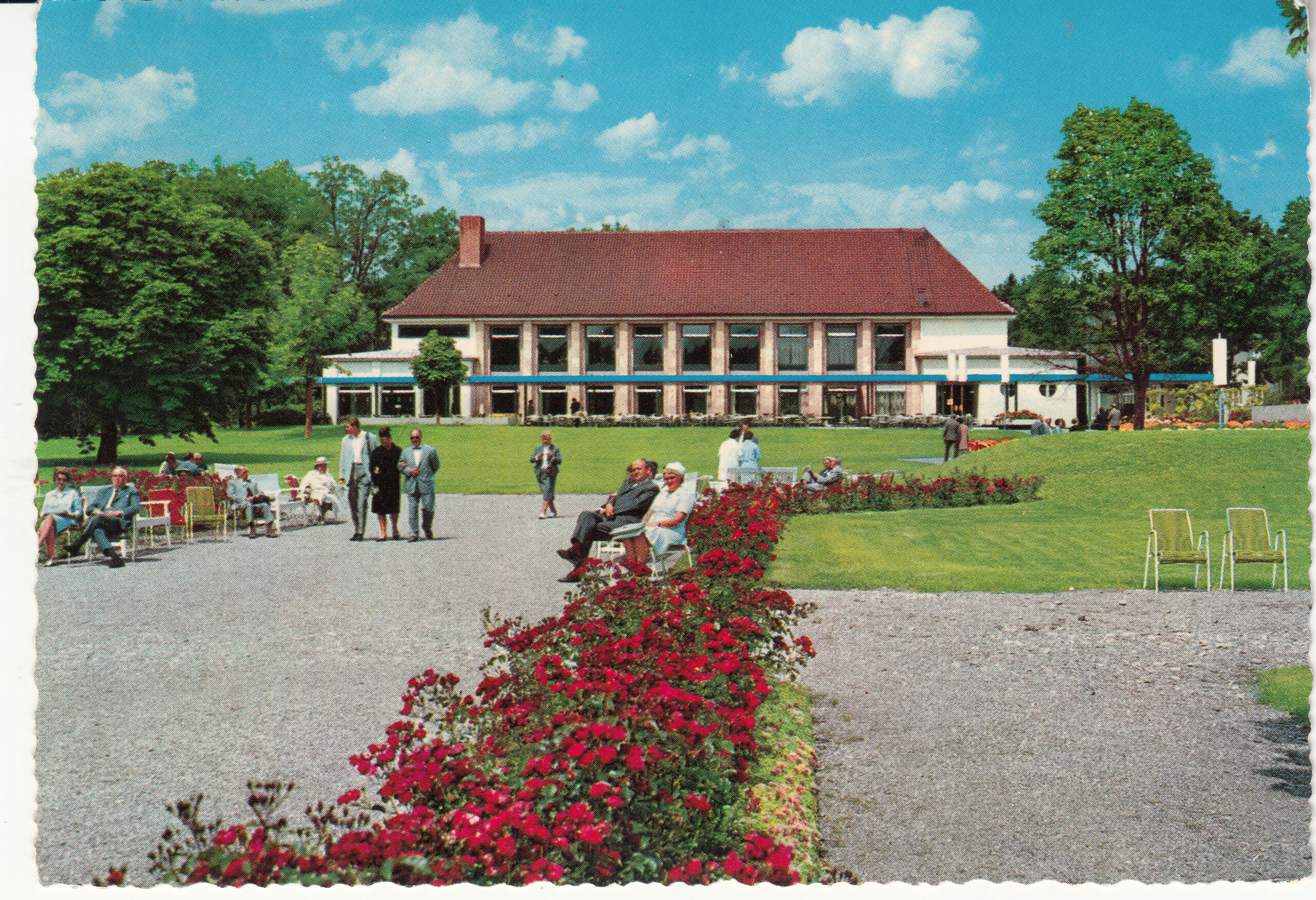 1.189- 4 Krüger Postcard Germany Bad Dürrheim