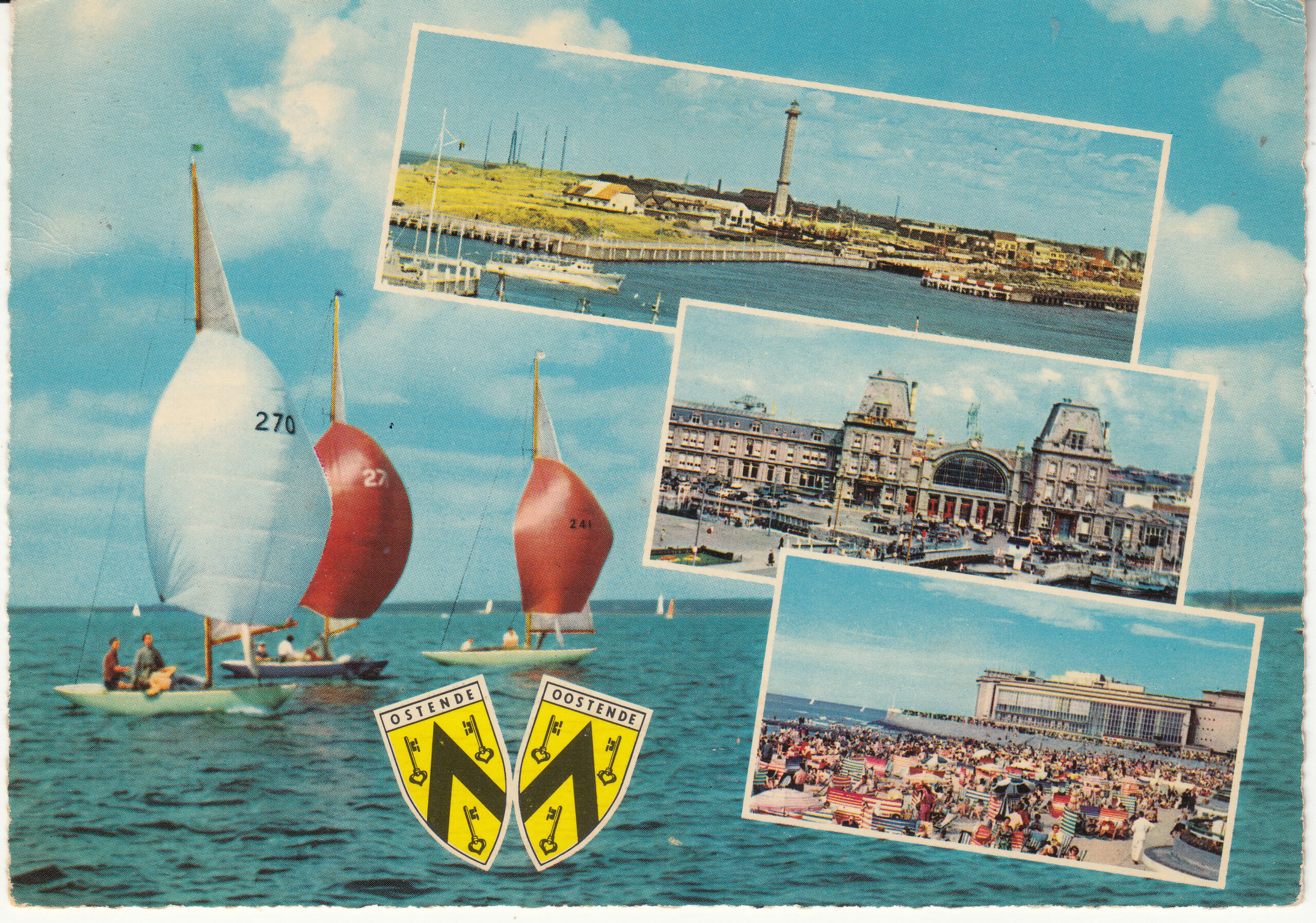 0.933- 30 Krüger Postcard Belgium Ostende