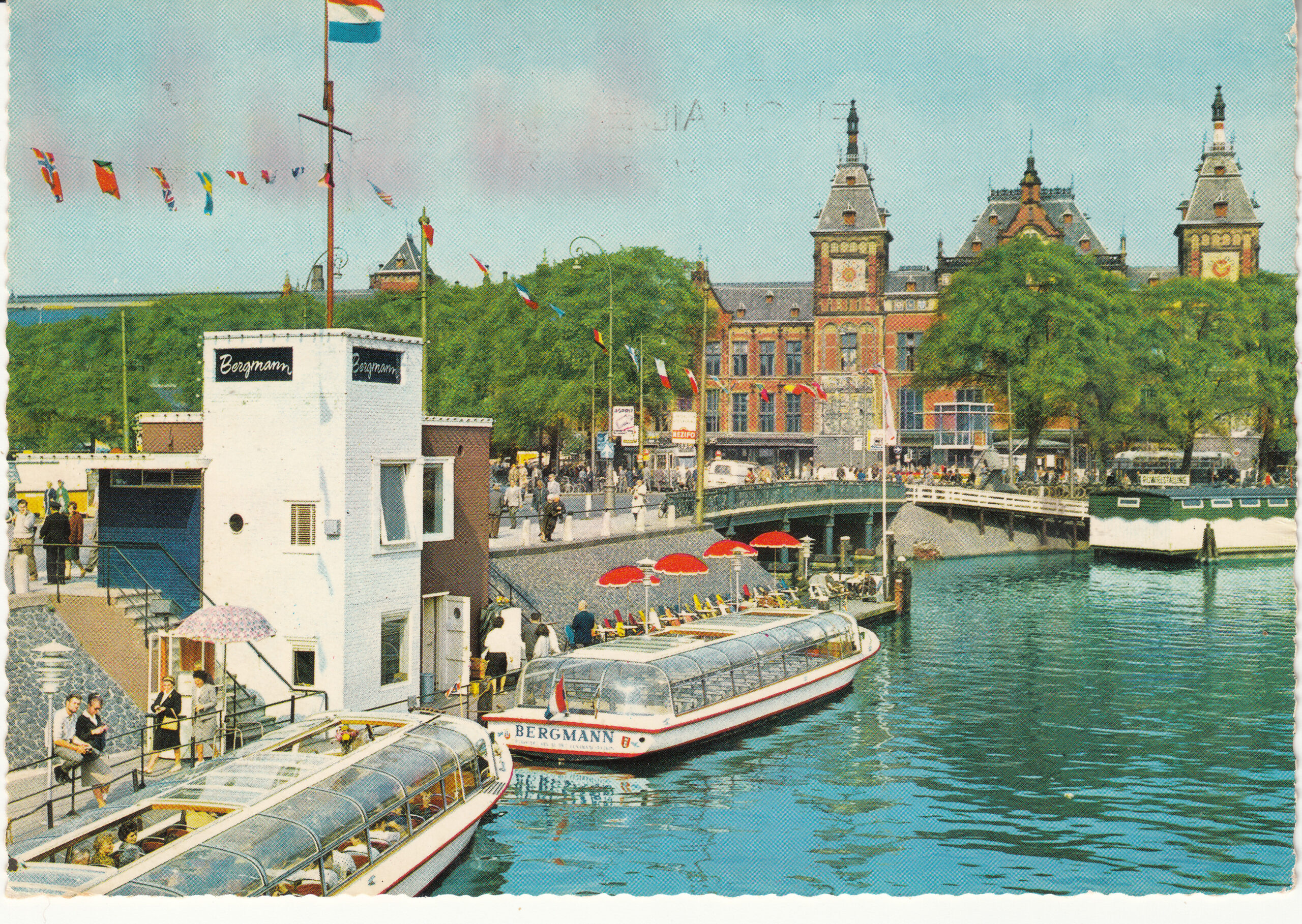 0.935-109 Krüger Postcard Netherlands-Holland Amsterdam