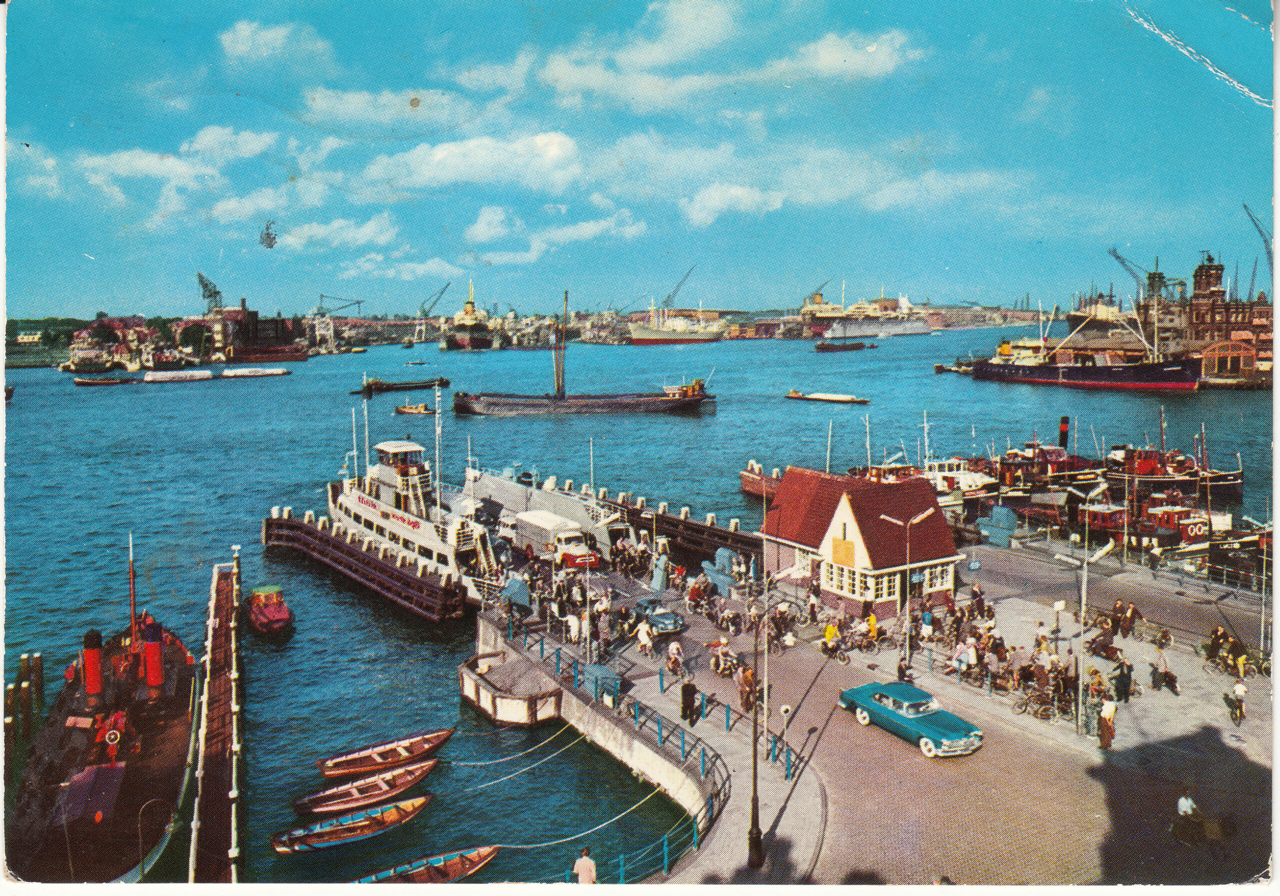 0.935-113.51 Krüger Postcard Netherlands-Holland Amsterdam
