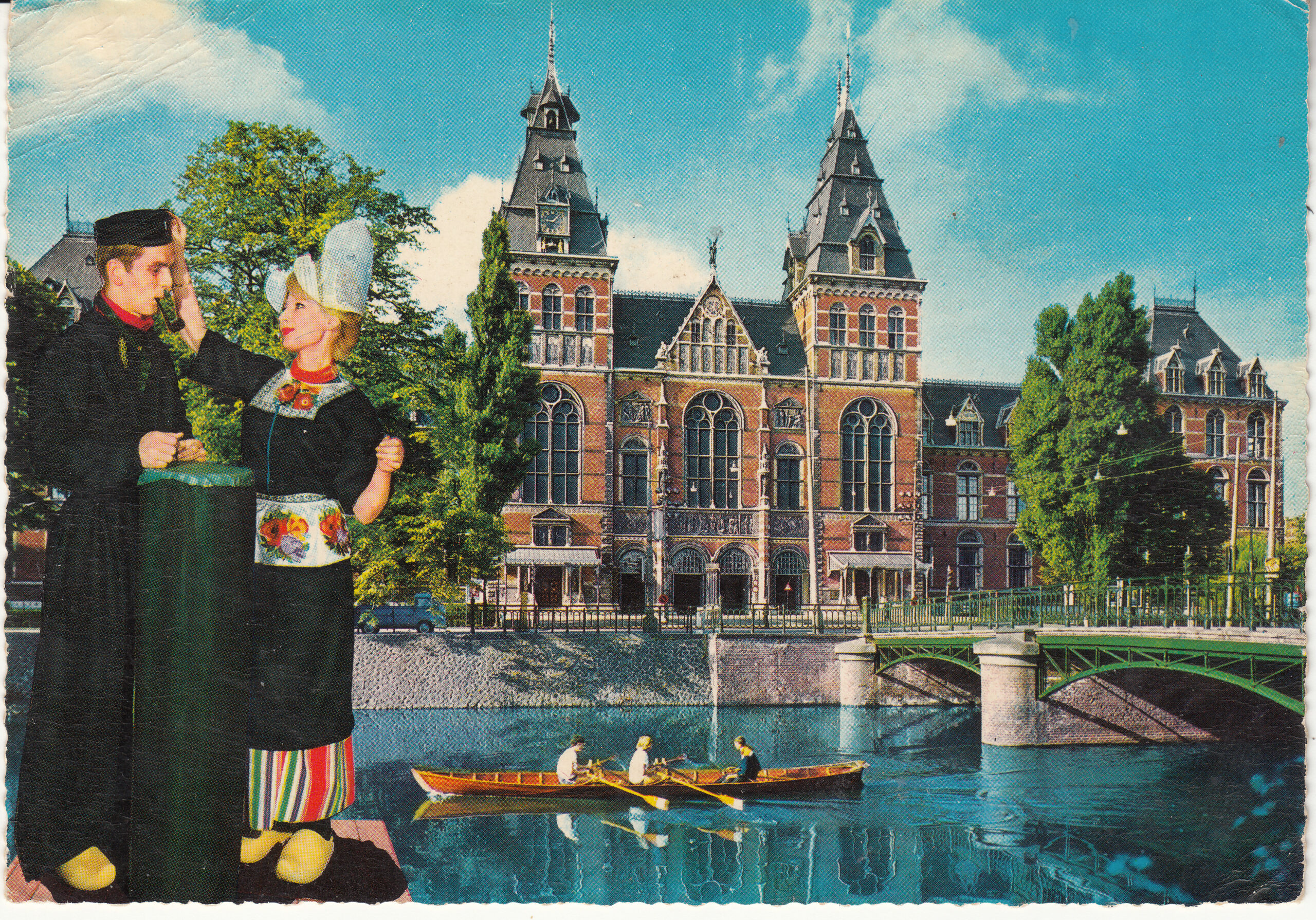 0.935-117 Krüger Postcard Netherlands-Holland Amsterdam