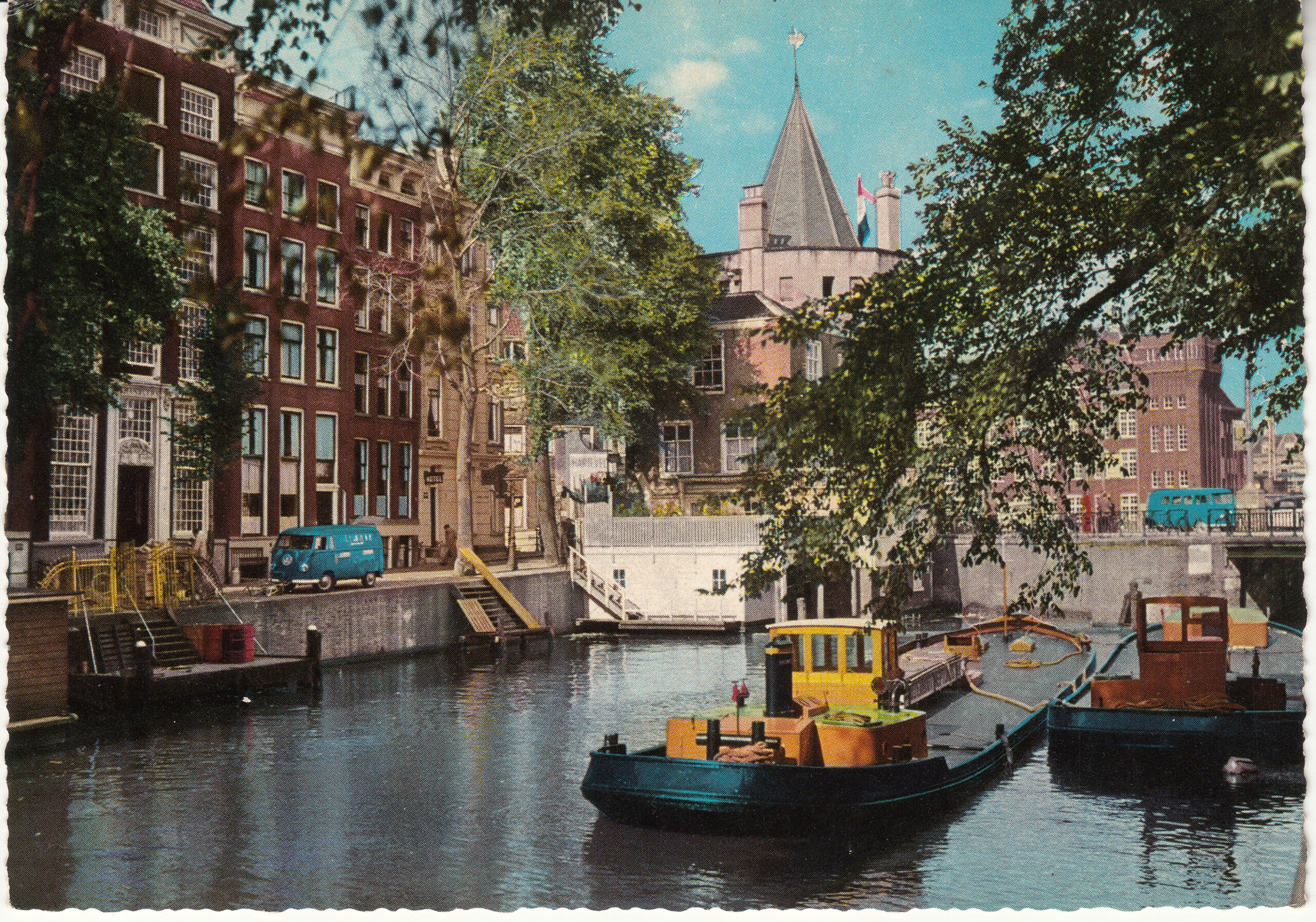 0.935-127 Krüger Postcard Netherlands-Holland Amsterdam