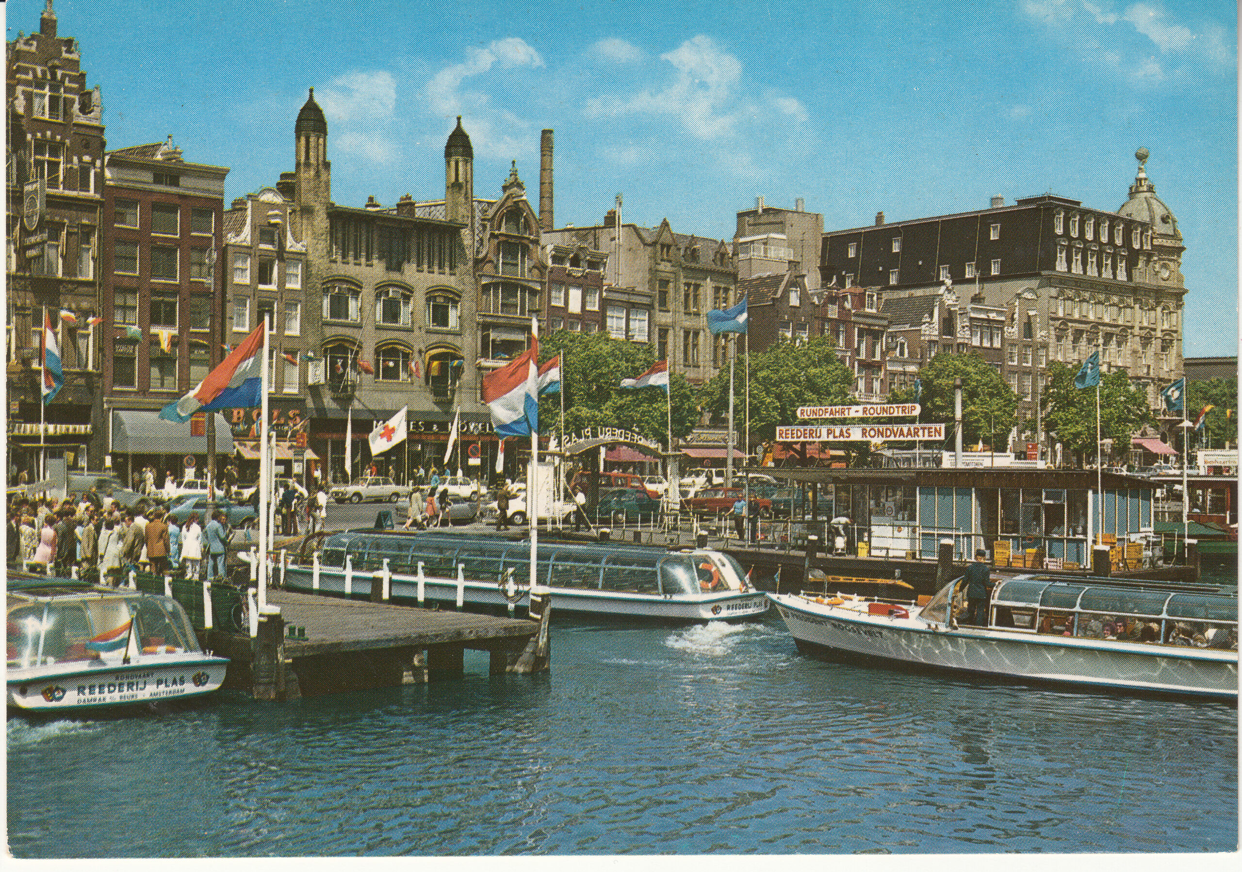 0.935-165.51 Krüger Postcard Netherlands-Holland Amsterdam