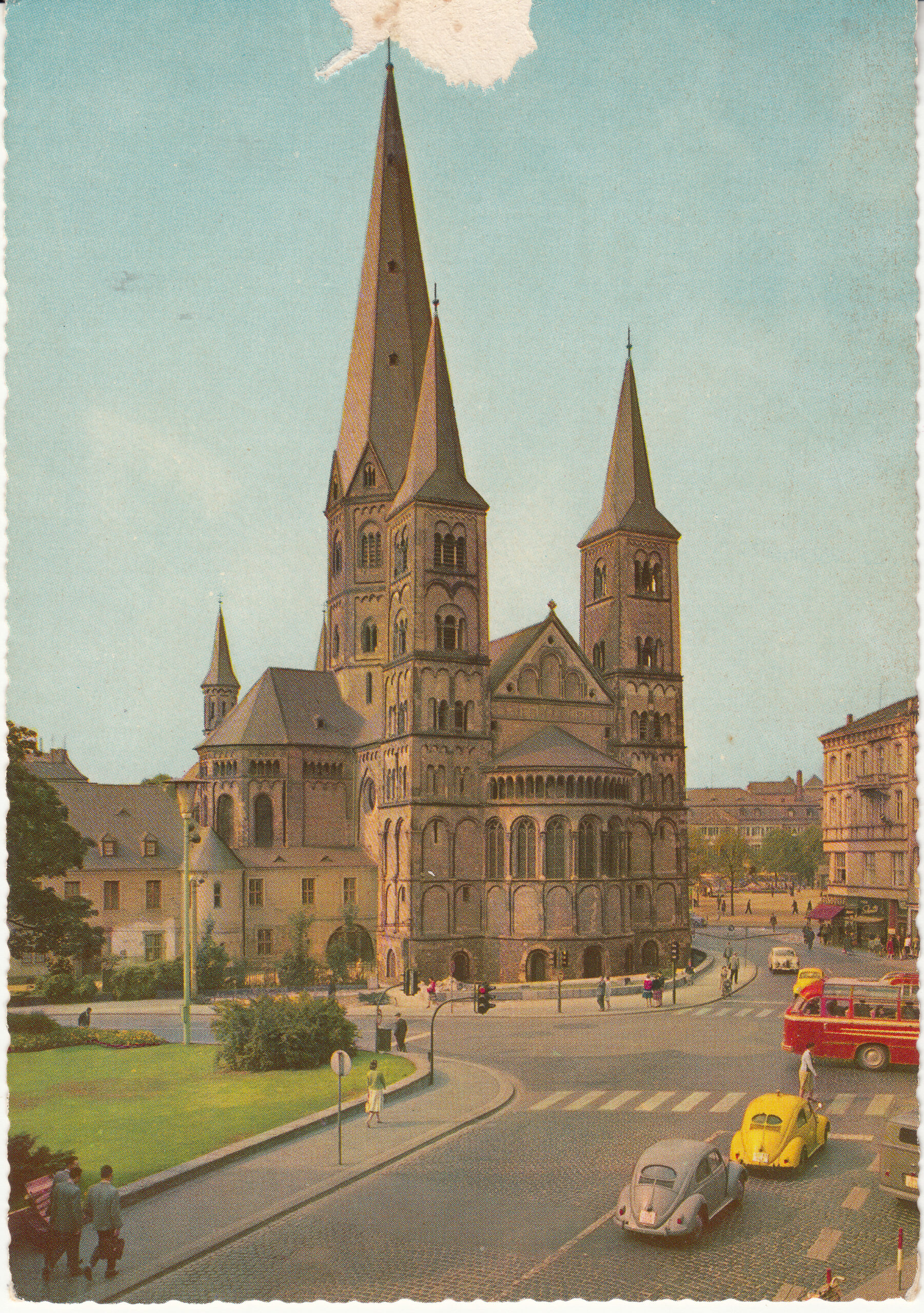 0.936- 25 Krüger Postcard Germany Rhein Bonn