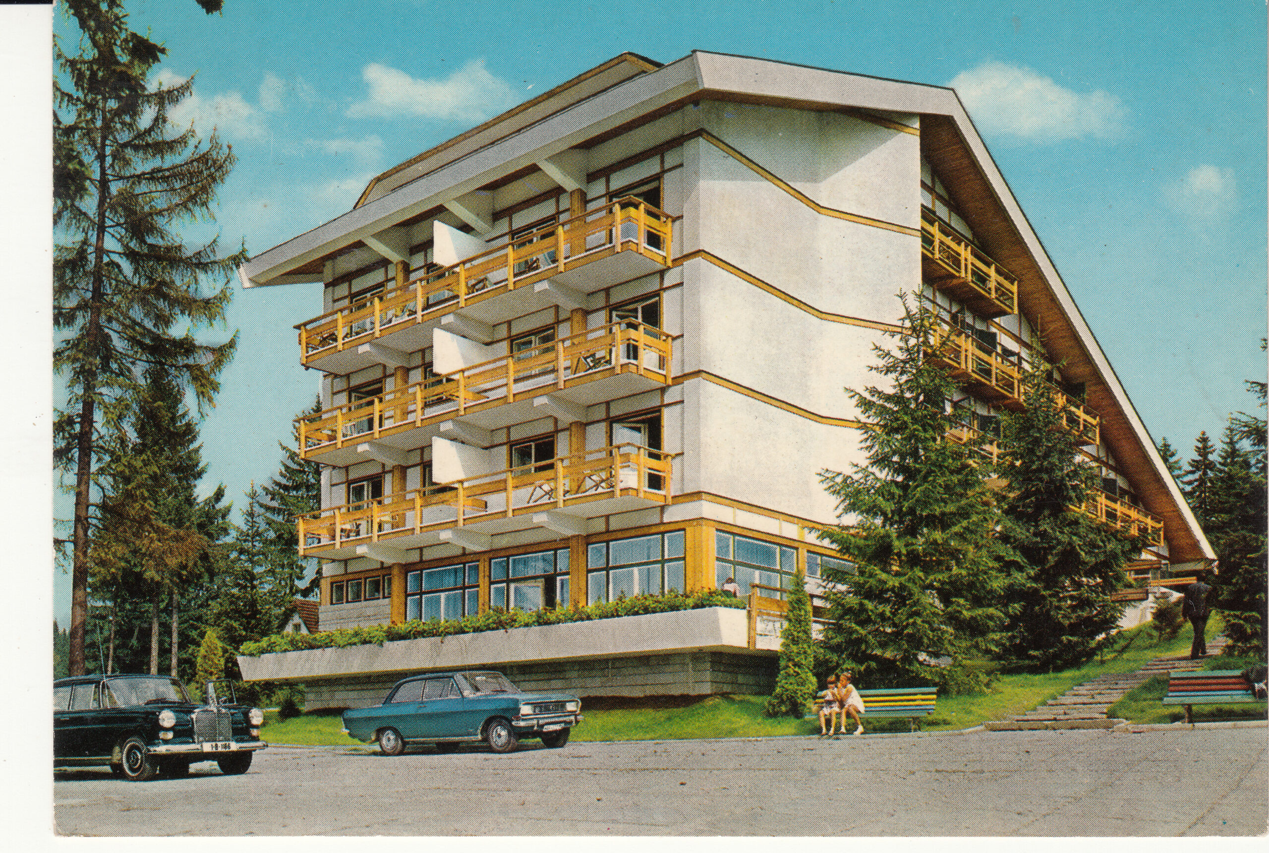 1.585- 2 Krüger Postcard Romania Predeal ET