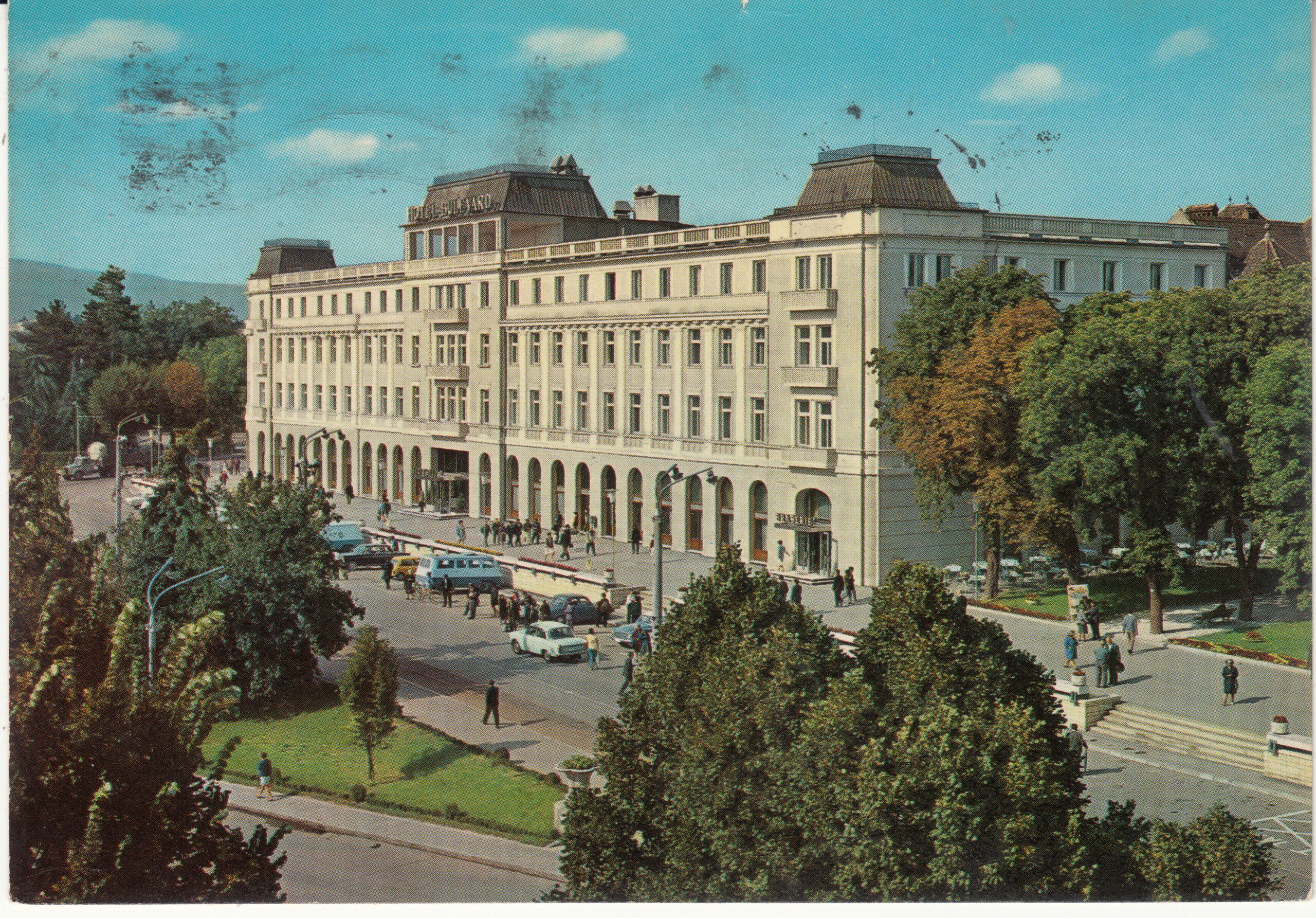 1.588- 1 Krüger Postcard Romania Sibiu ET