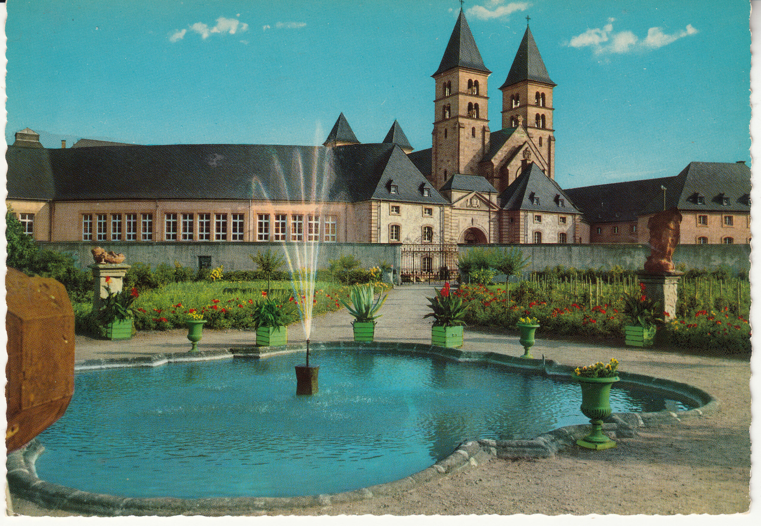 1.091- 6 Krüger Postcard Luxembourg Echternach