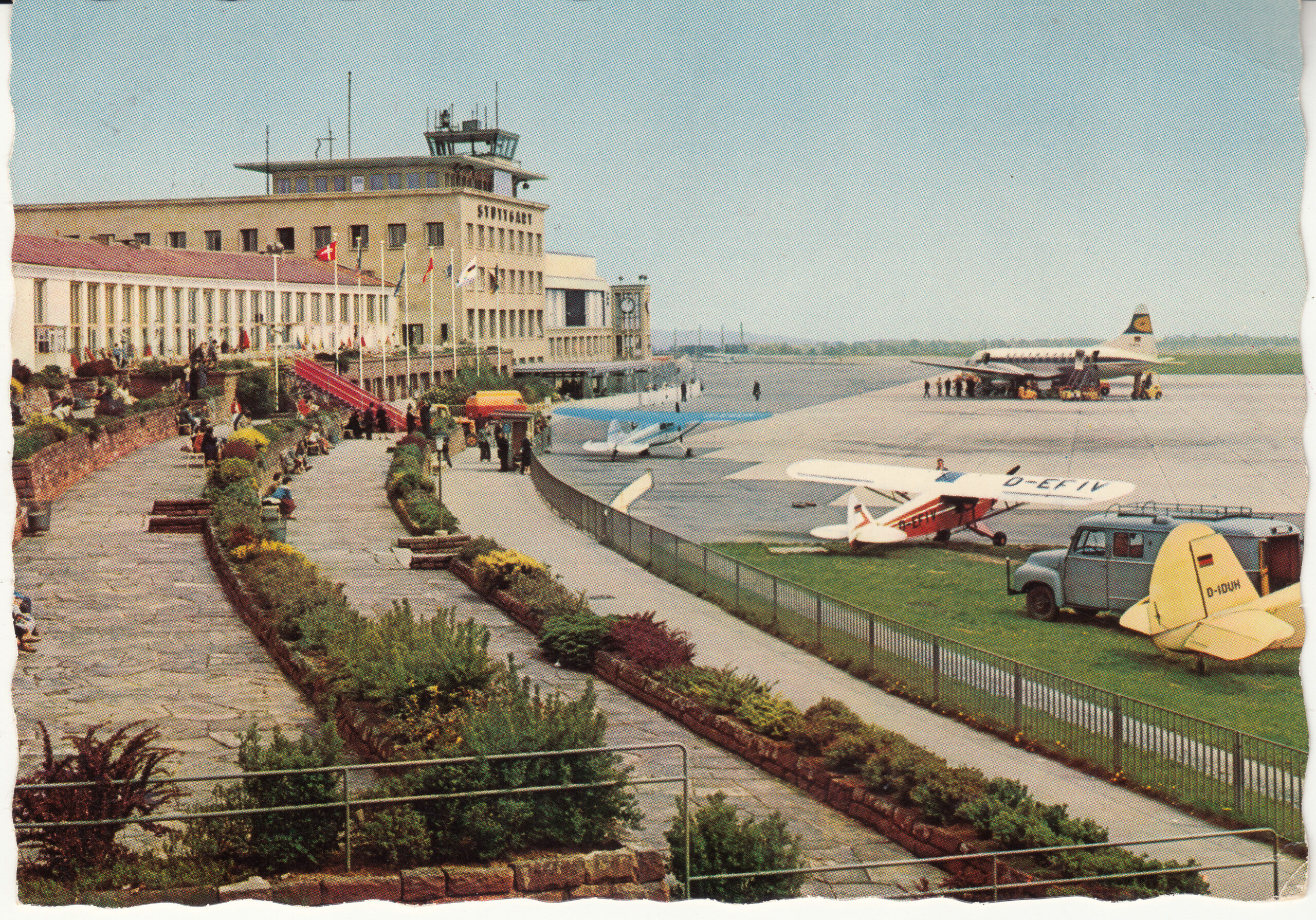 0.939- 4-1 Krüger Postcard Germany Stuttgart