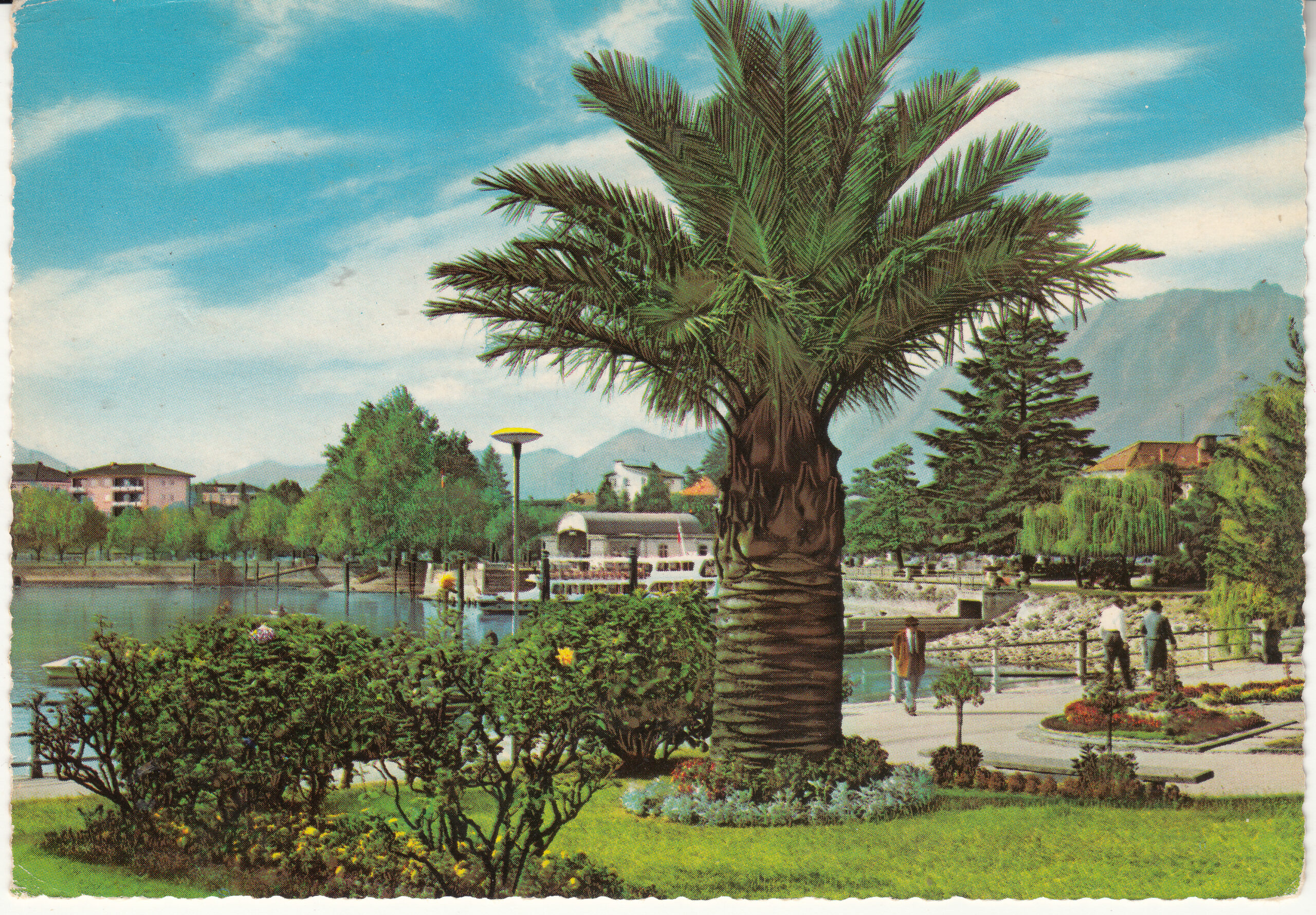 0.951- 7 Krüger Postcard Switzerland Locarno