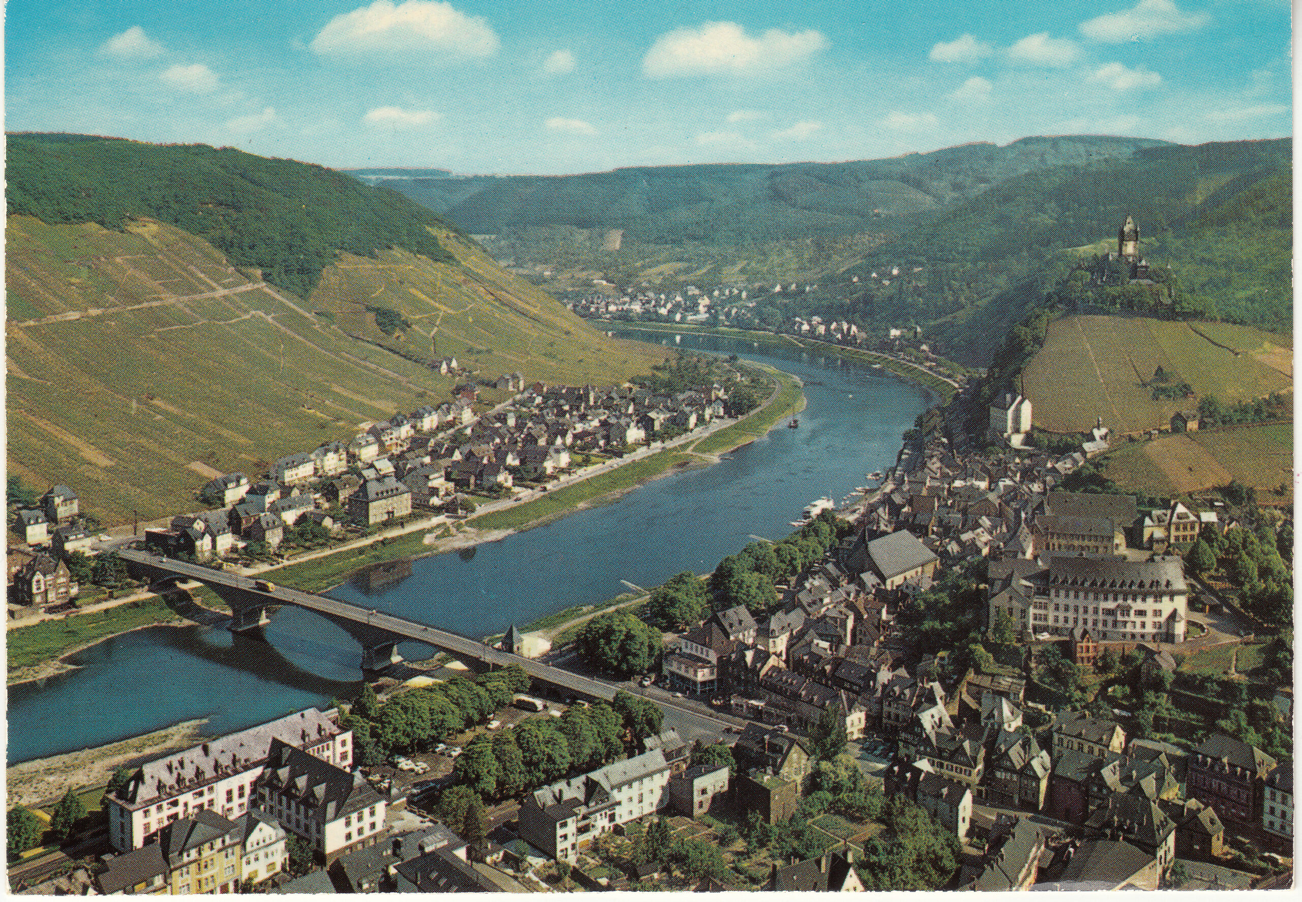 0.955- 13 Krüger Postcard Germany Mosel