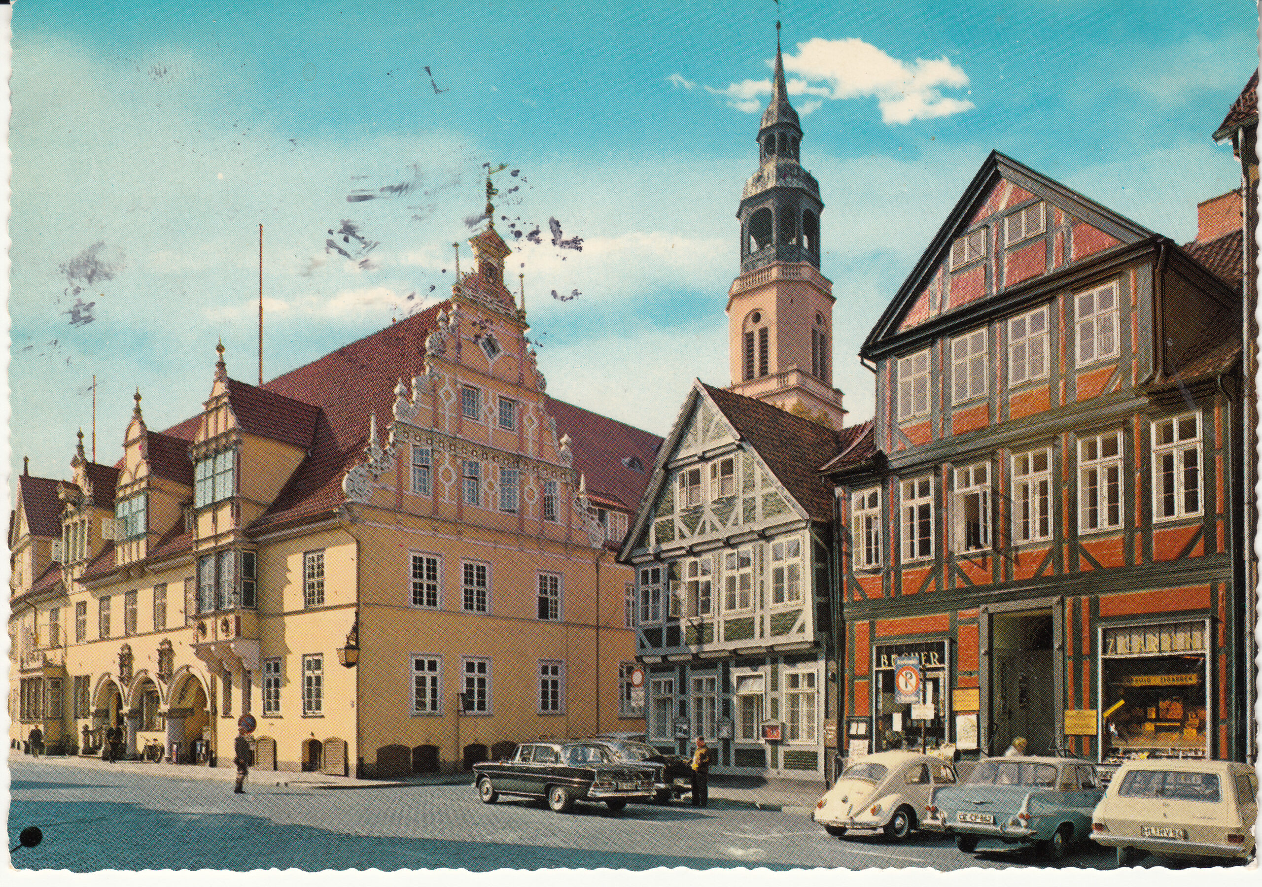 1.086- 8 Krüger Postcard Germany Celle